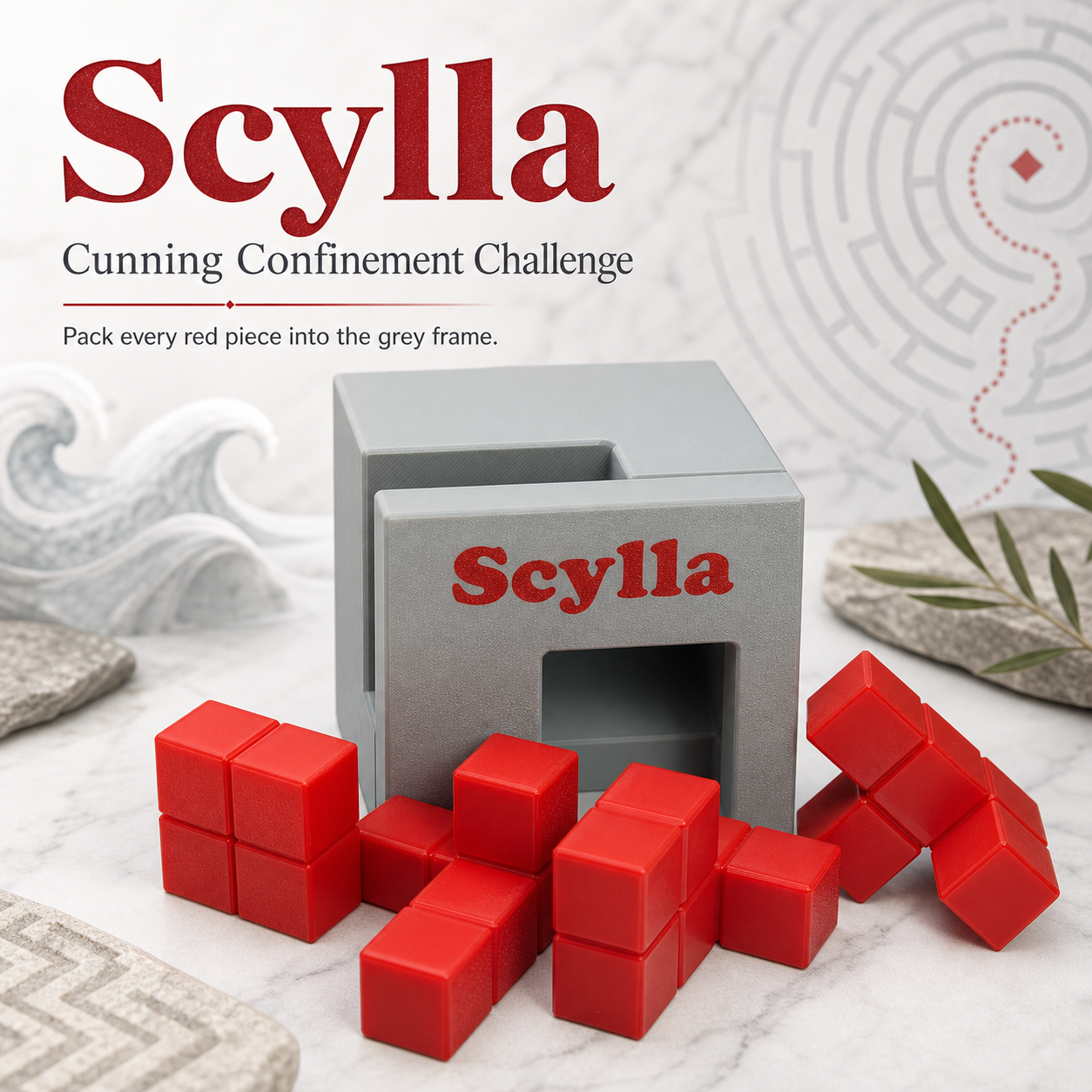 Scylla – Advanced Packing Puzzle by Team JB Hobbies