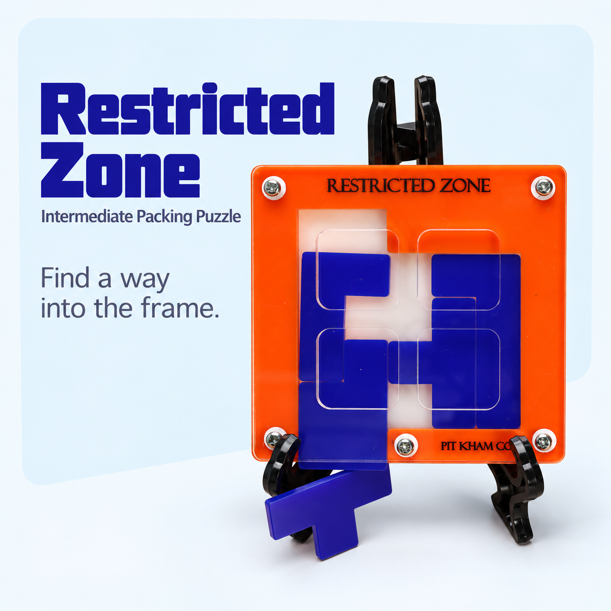 Restricted Zone — Intermediate Packing Puzzle
