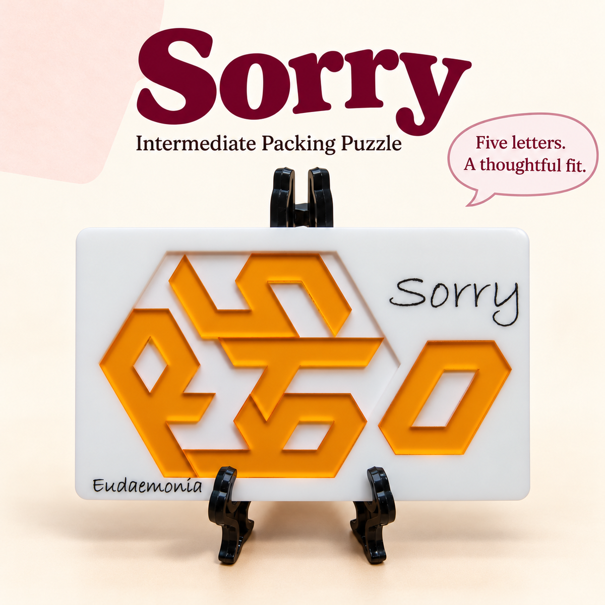 Sorry - Intermediate Packing Puzzle