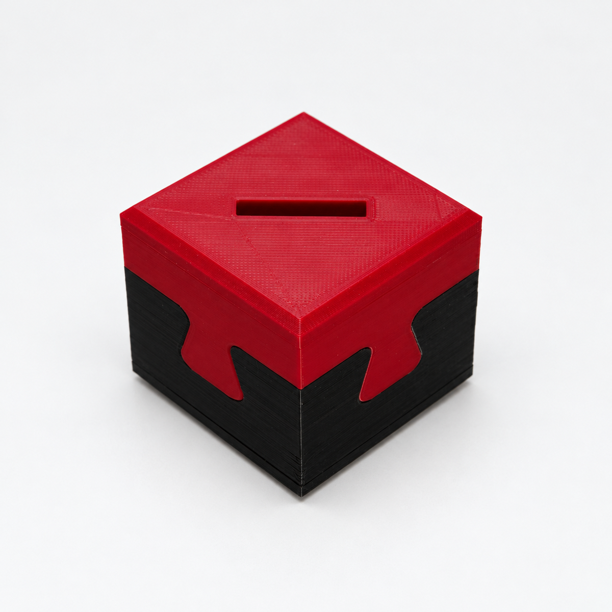The Proposal red and black puzzle box - product view 1