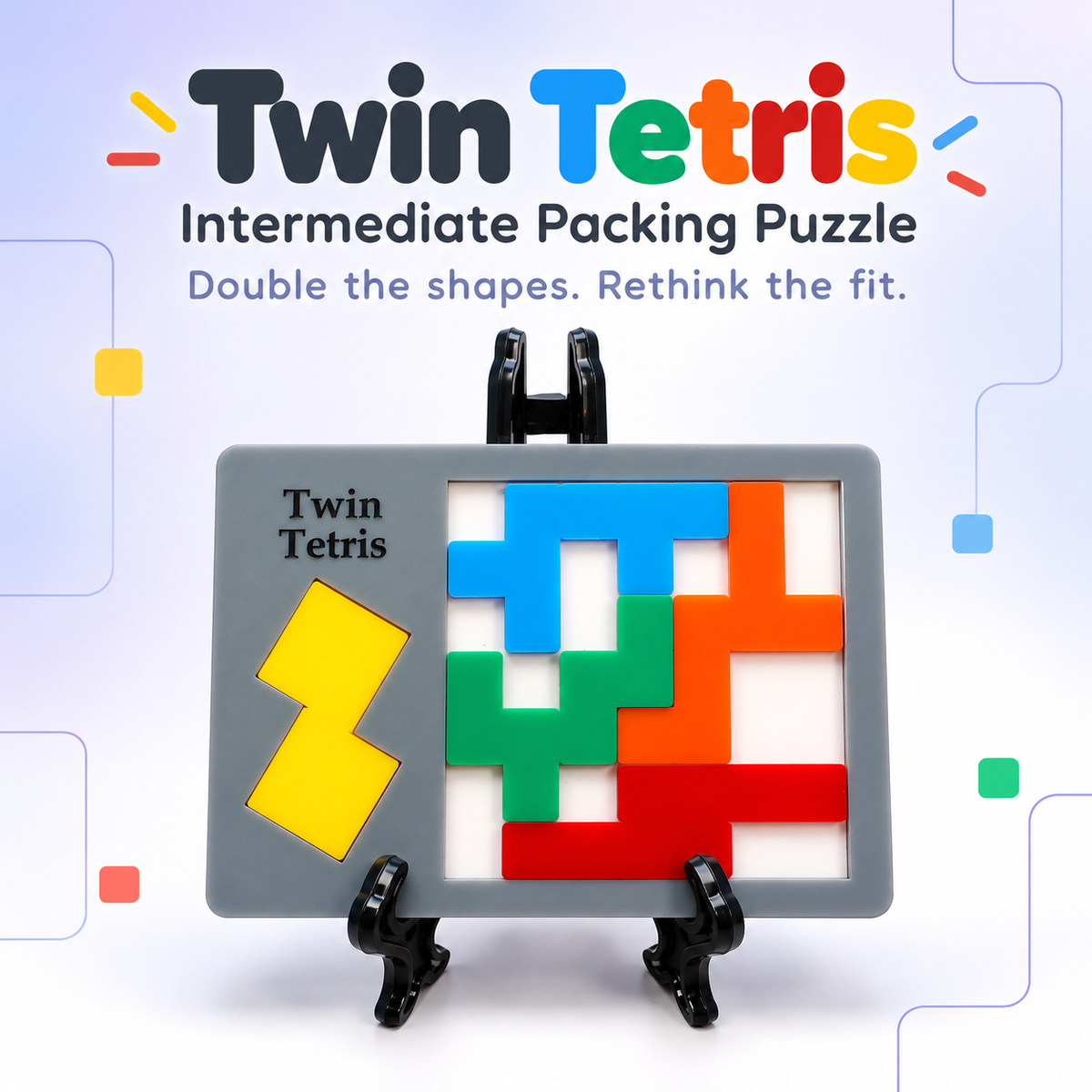 Twin Tetris - Intermediate Packing Puzzle
