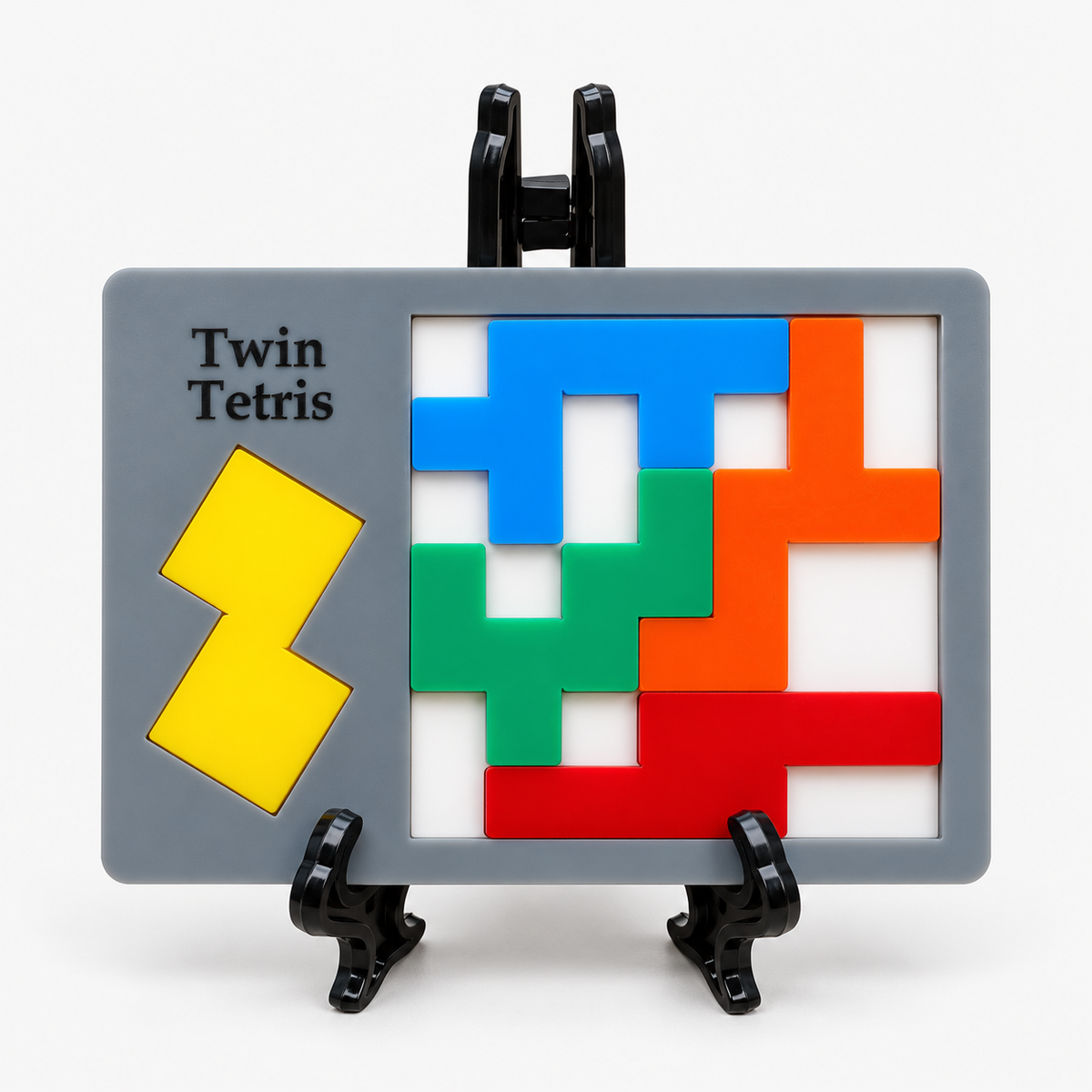 Twin Tetris acrylic packing puzzle - product view 1