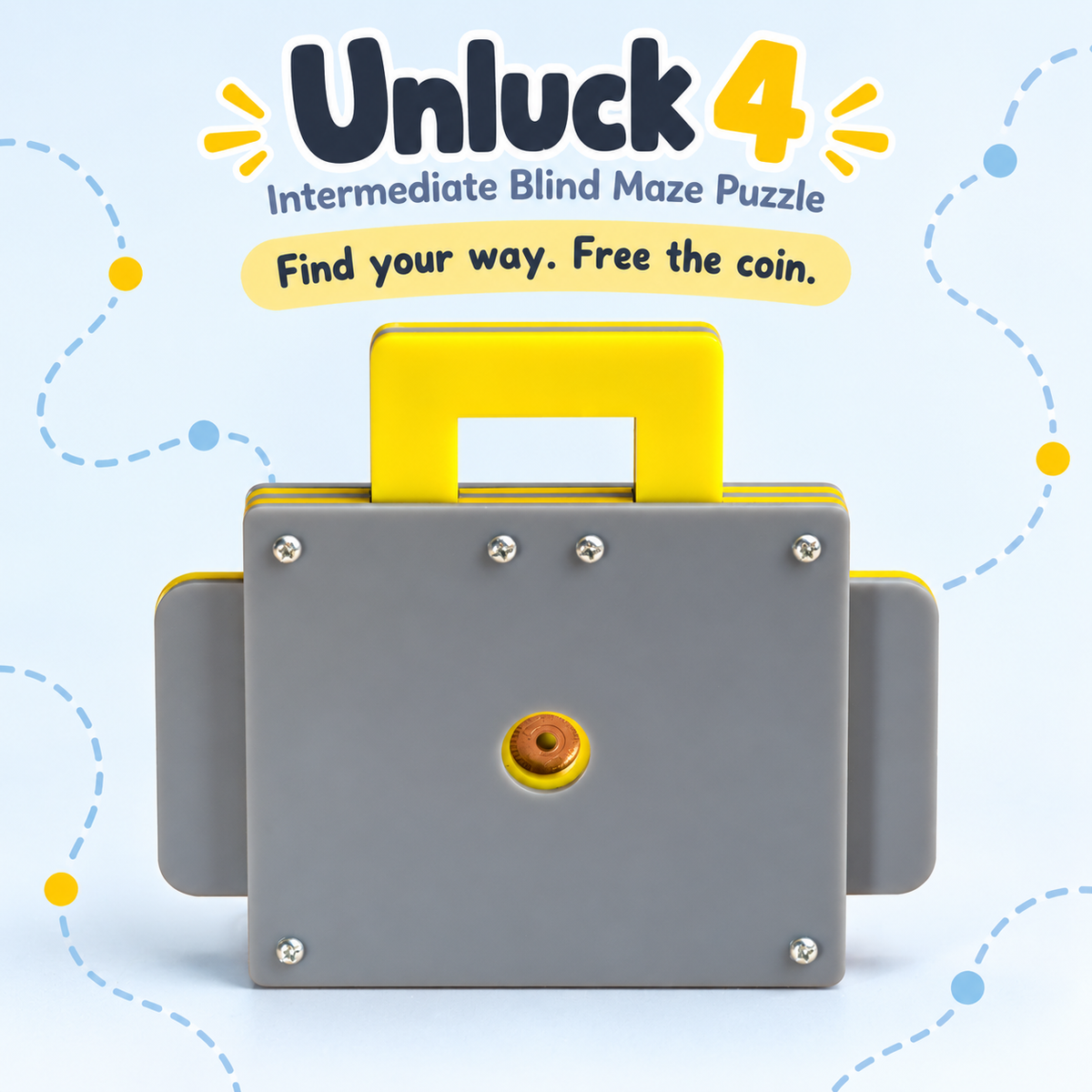 Unluck 4 - Intermediate Blind Maze Puzzle
