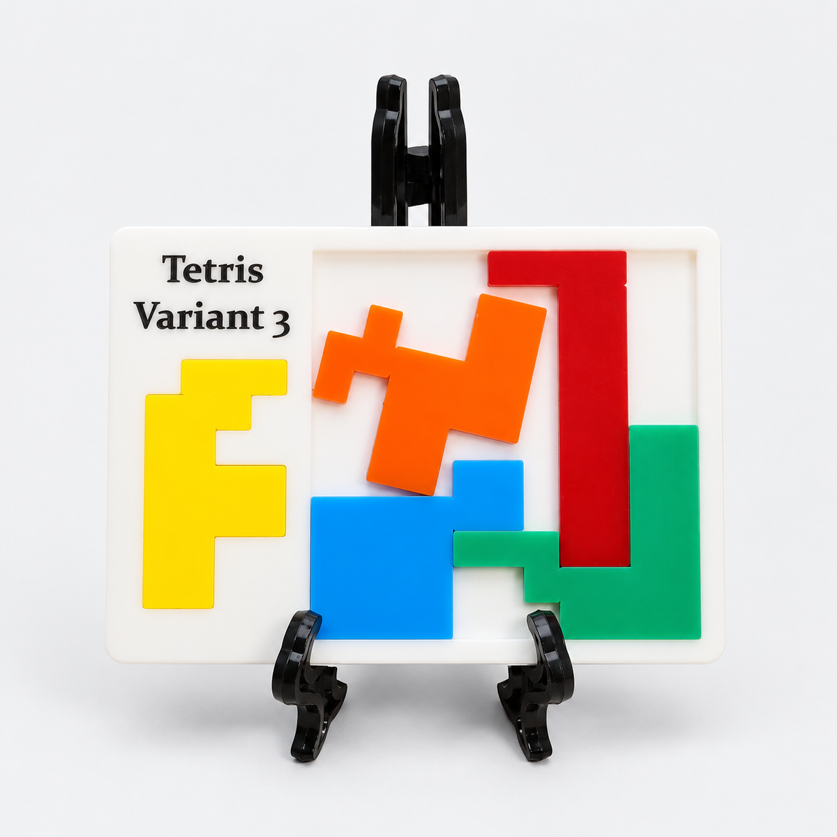 Tetris Variant 3 - acrylic five-piece packing puzzle