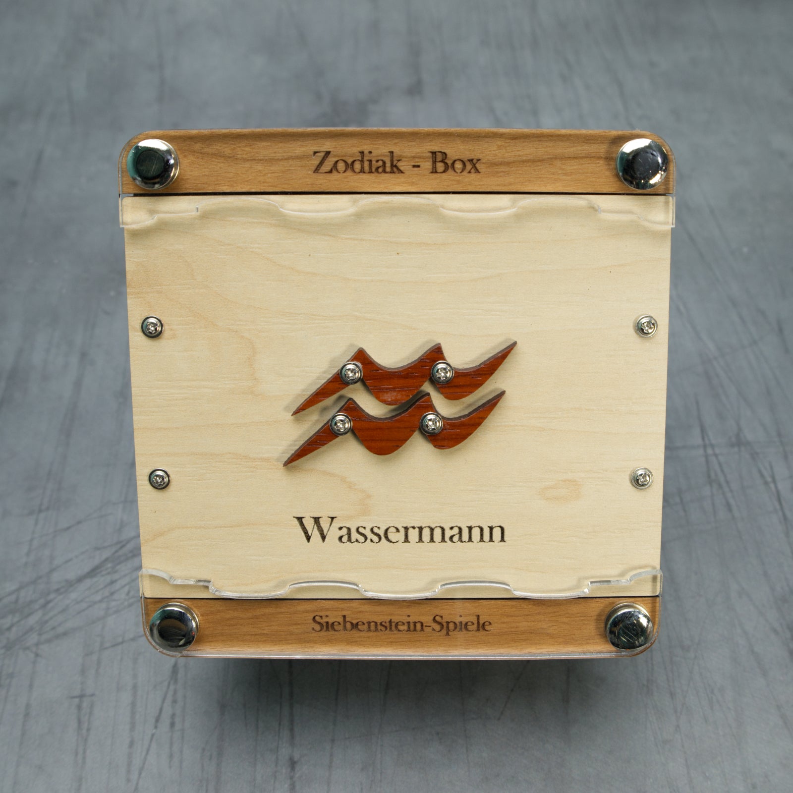 Zodiac Puzzle Boxes – Mechanical Maze Boxes by Siebenstein-Spiele