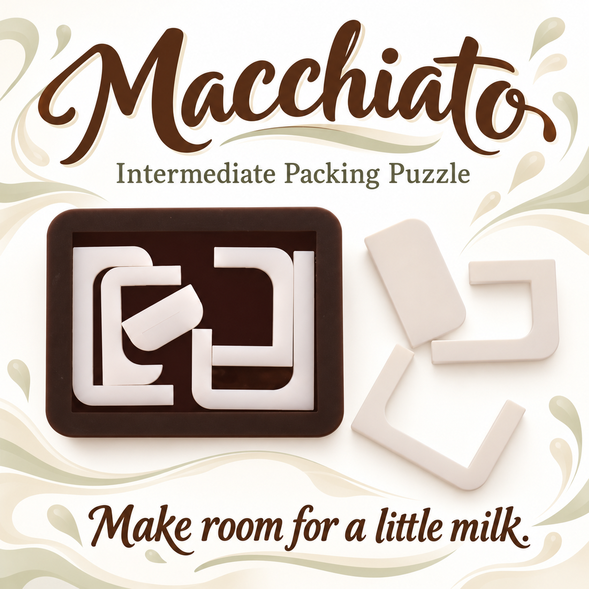 Macchiato — Intermediate Packing Puzzle