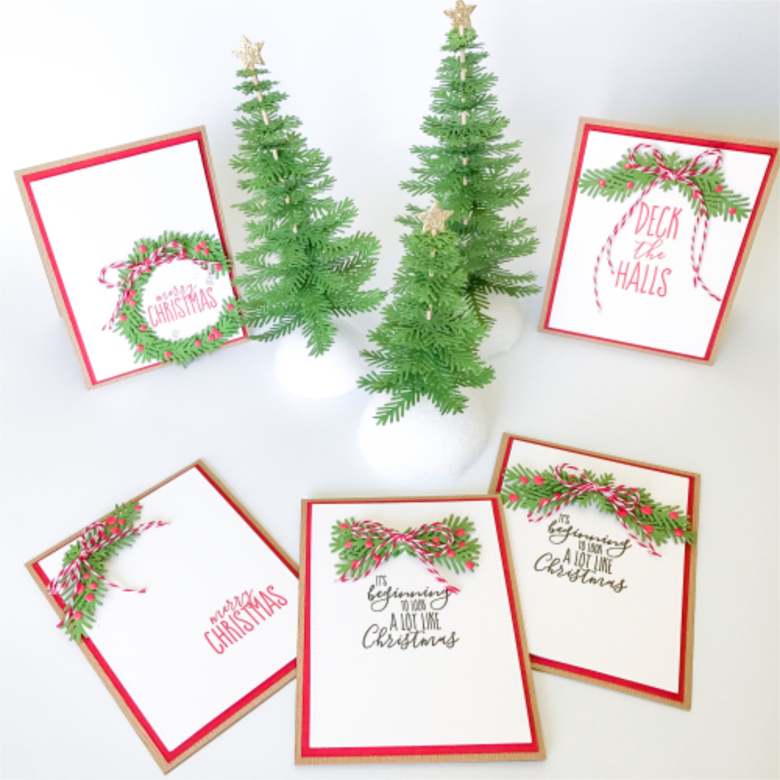 Make Your Own 3D Christmas Tree Cutting Dies