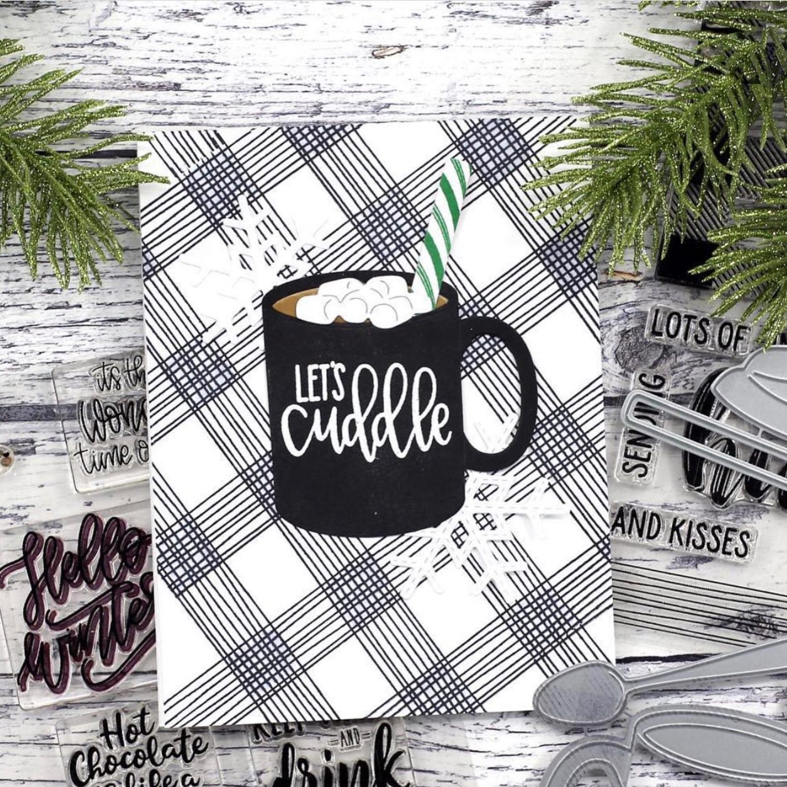 Make Your Own Hot Chocolate Cutting & Embossing Dies