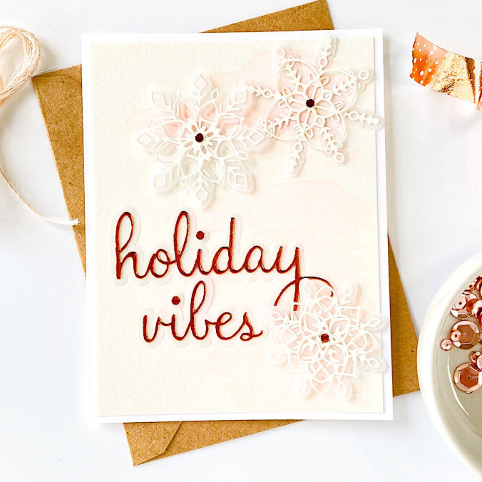 Ten Stunning Snowflakes w Shadows Cutting Dies