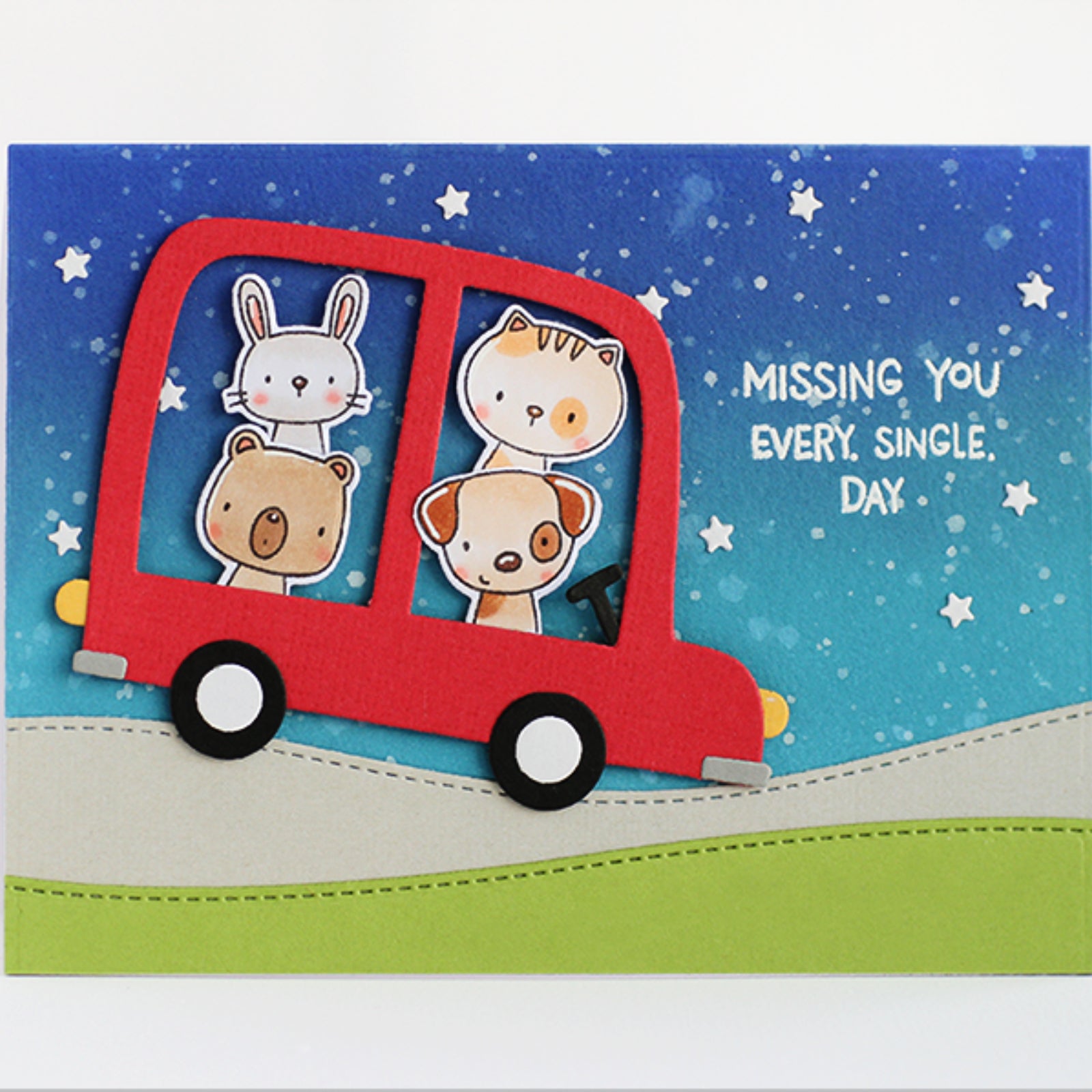 Build It Cartoon Car Cutting & Embossing Dies