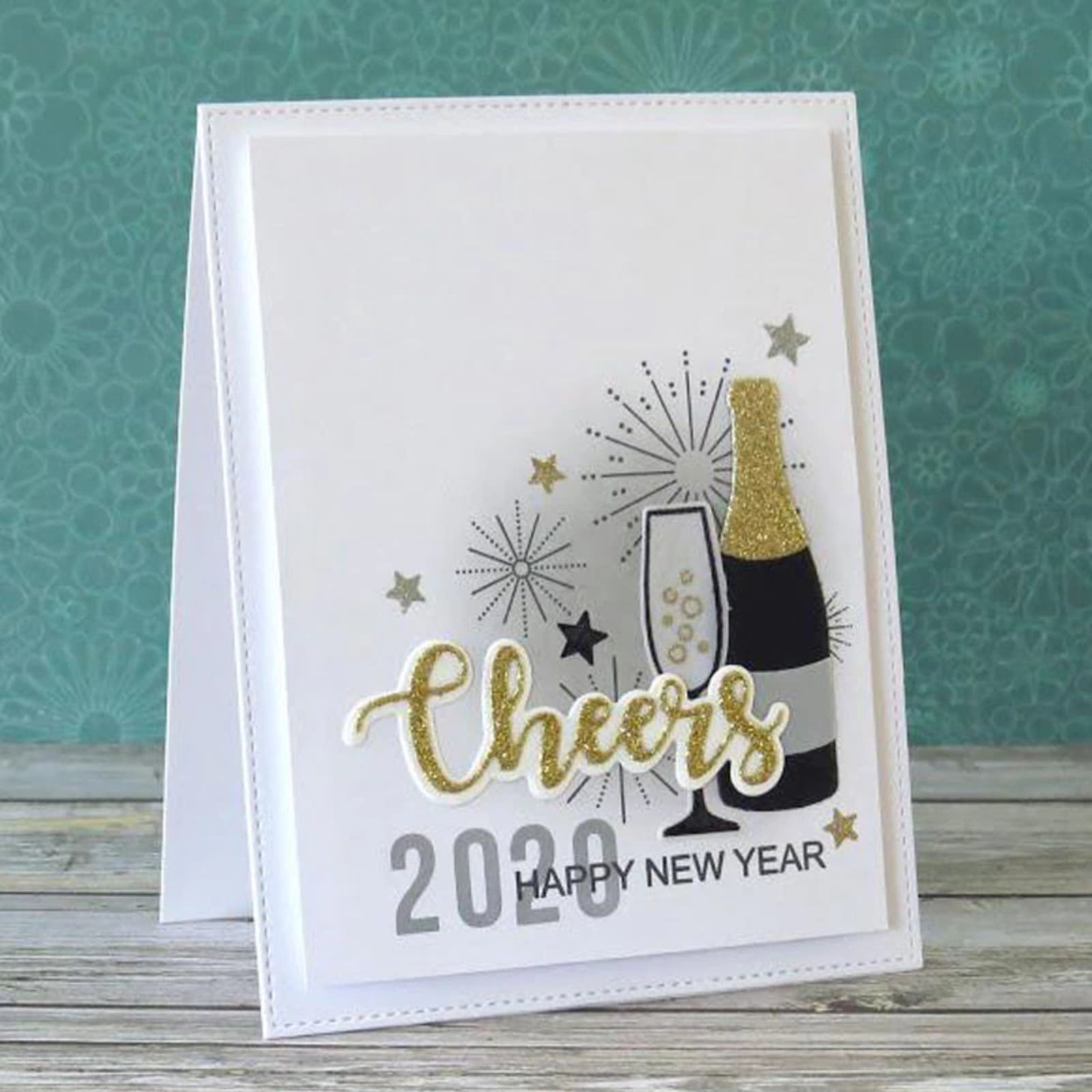 Eat Drink & Be Merry Cutting Dies & Stamps Set