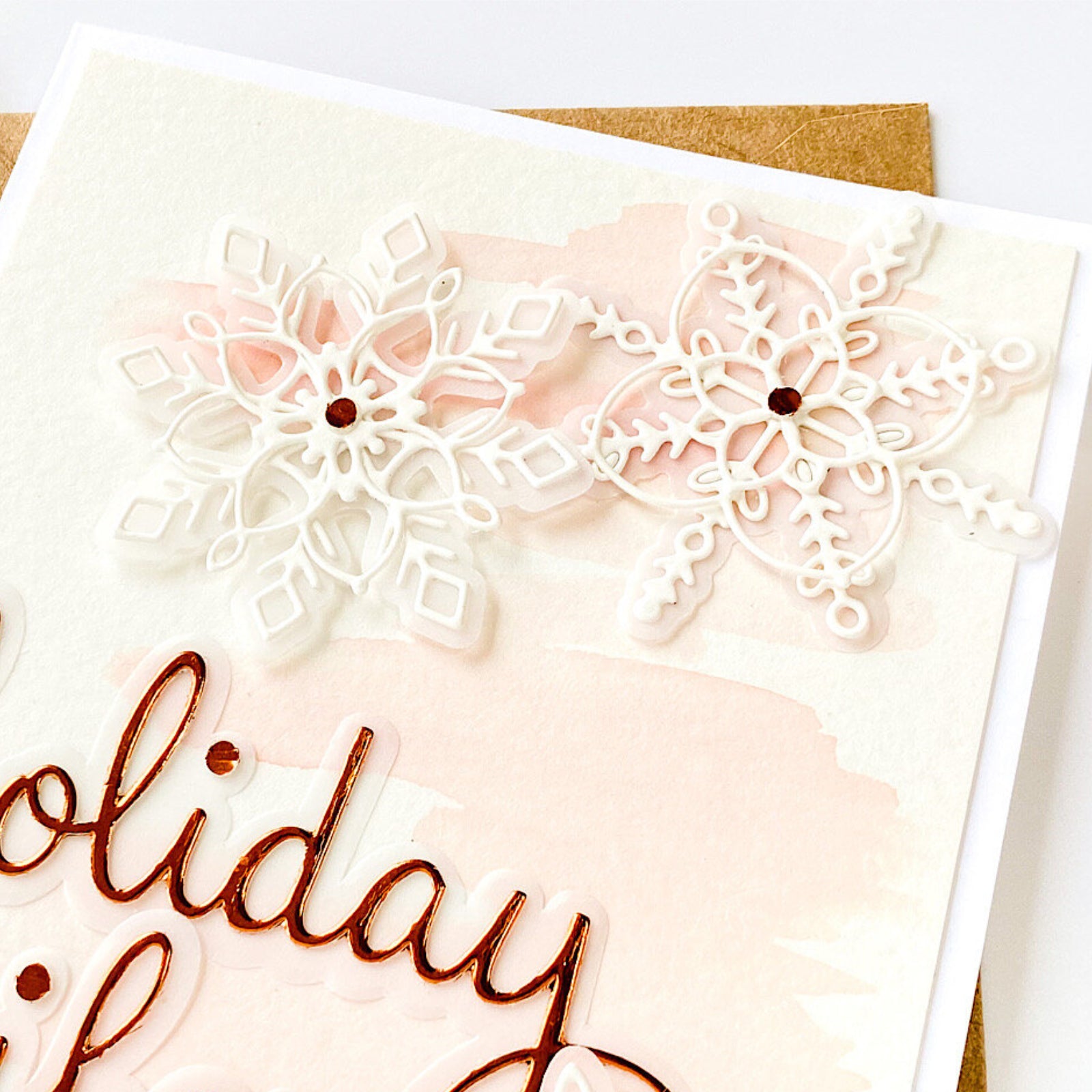 Ten Stunning Snowflakes w Shadows Cutting Dies