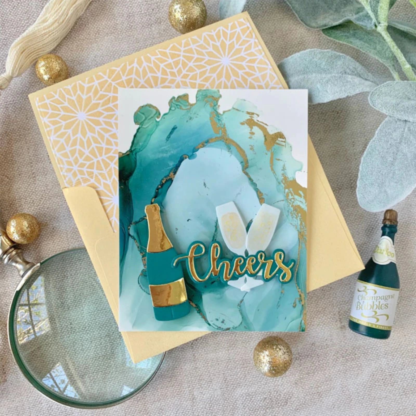 Eat Drink & Be Merry Cutting Dies & Stamps Set