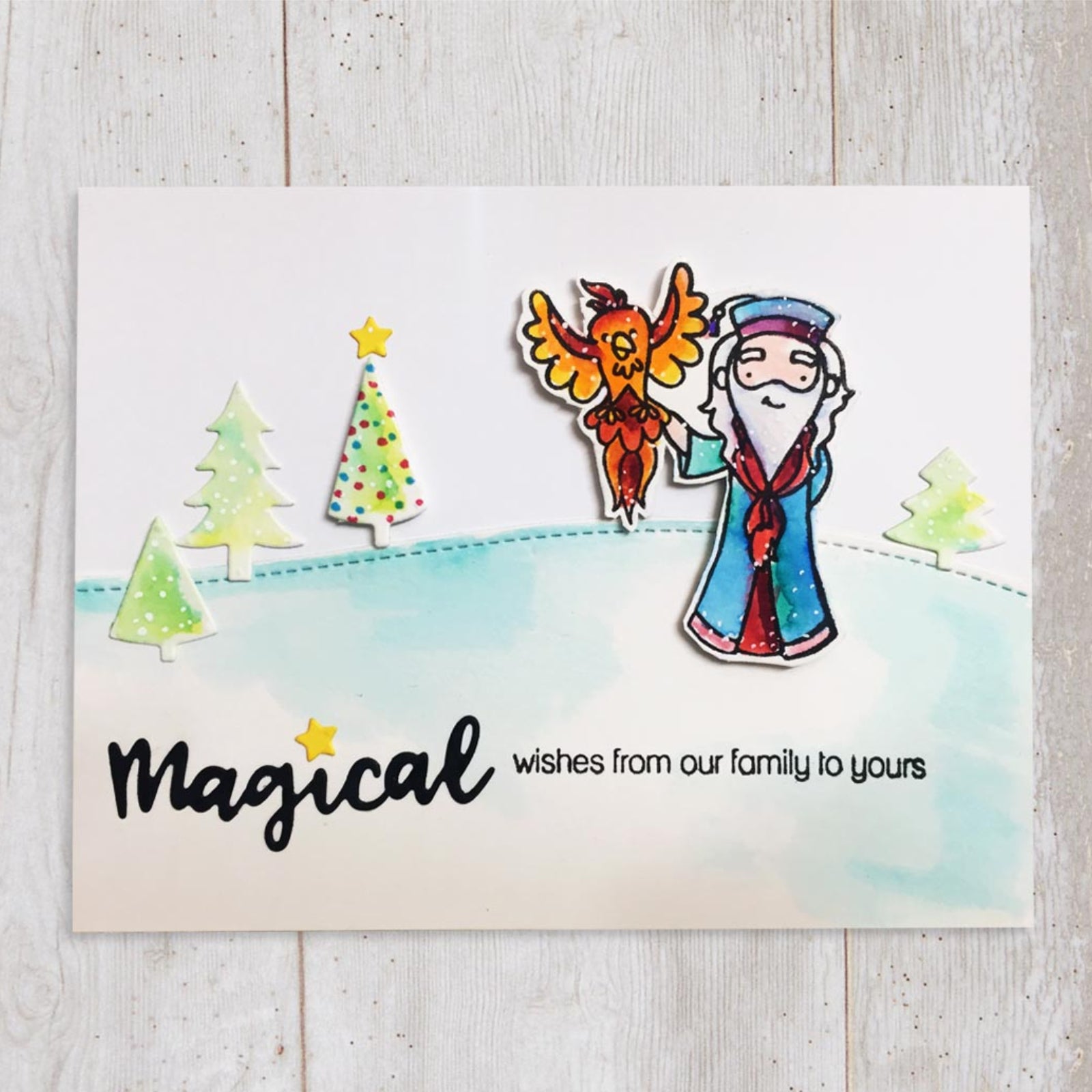 Magical Castle Mini Night Scene Cutting Die Set