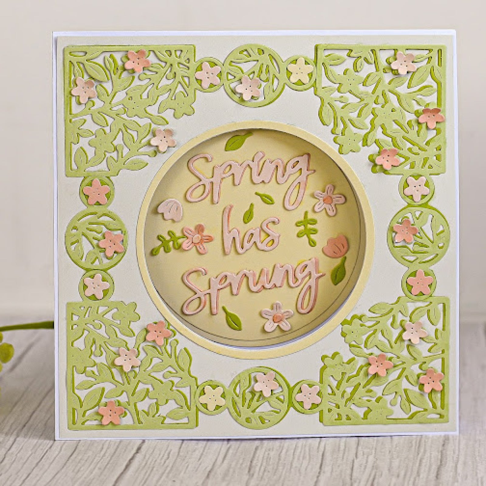 Spring Has Sprung Make Your Own Floral Frame Cutting Dies