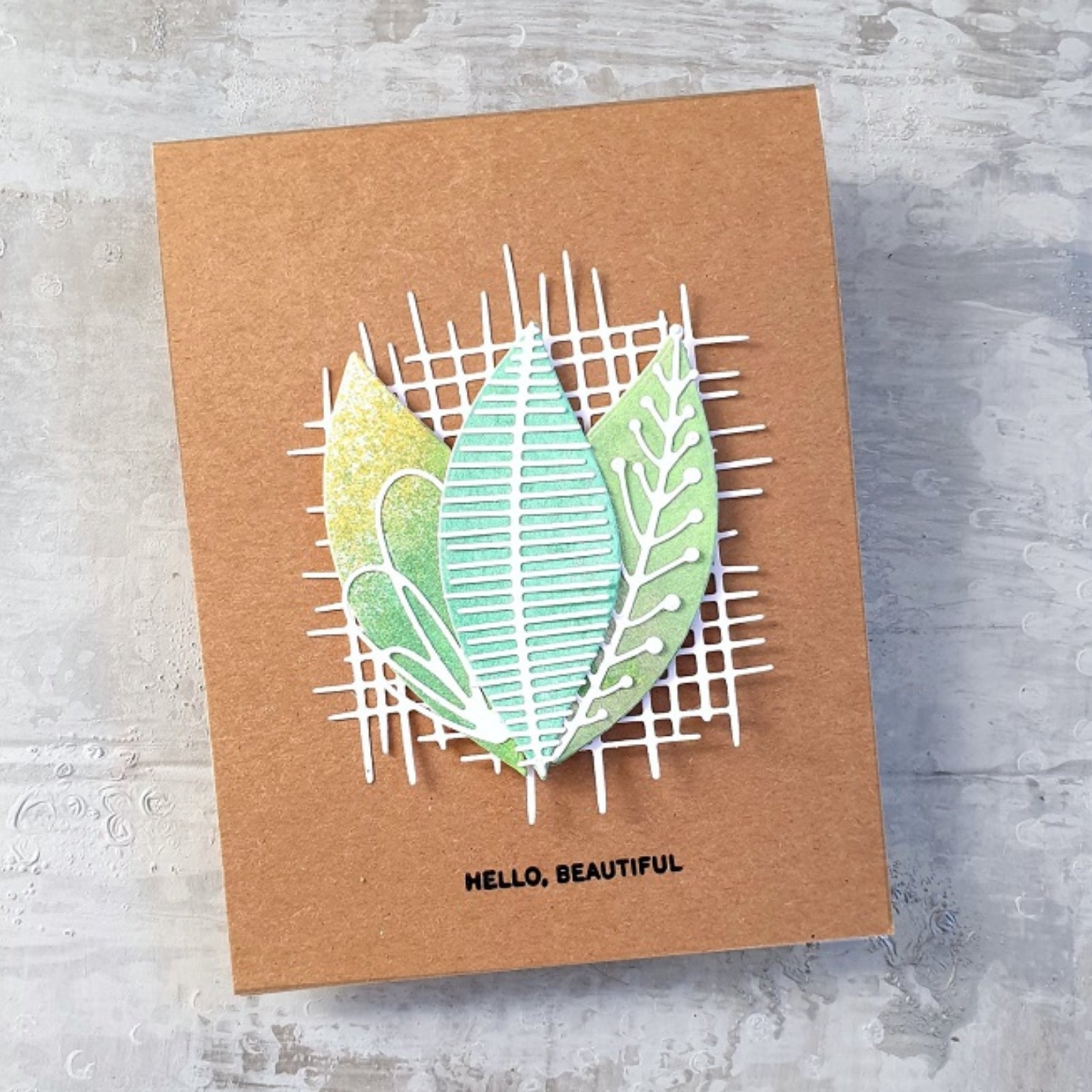 Modern Layering Leaves Mega Cutting Dies Set