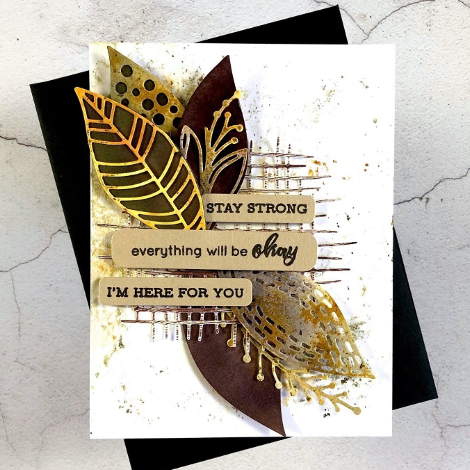 Modern Layering Leaves Mega Cutting Dies Set