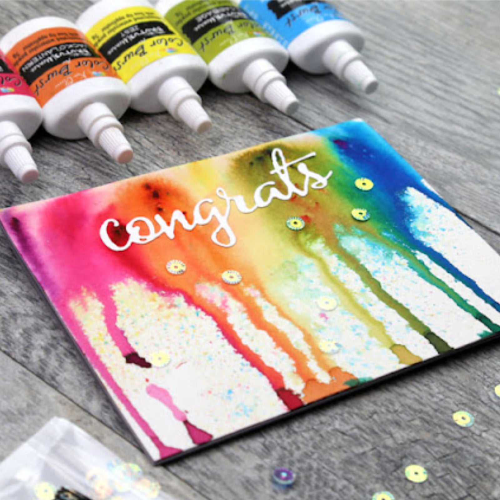 Congrats You Sentiment Words Cutting Dies