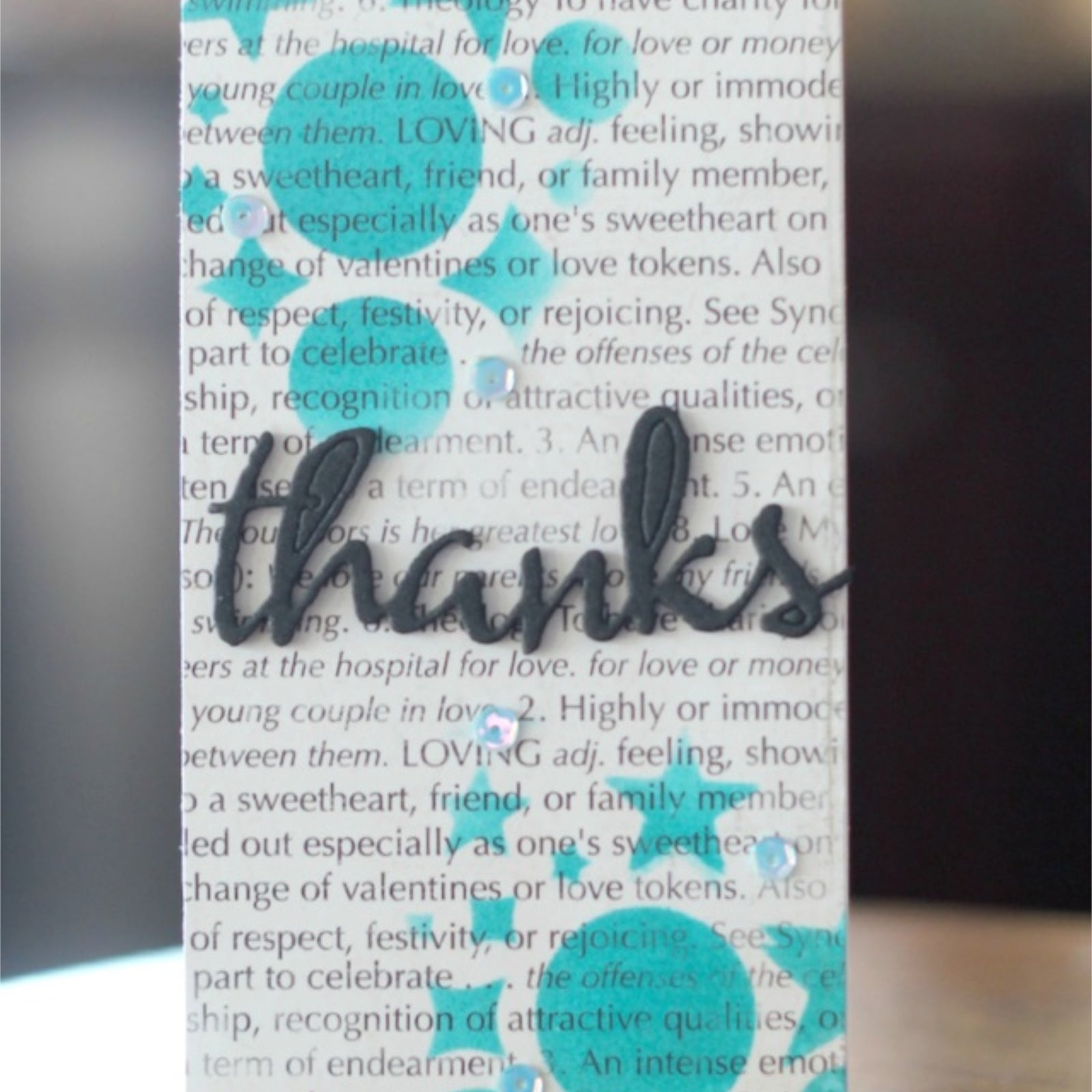 Congrats You Sentiment Words Cutting Dies