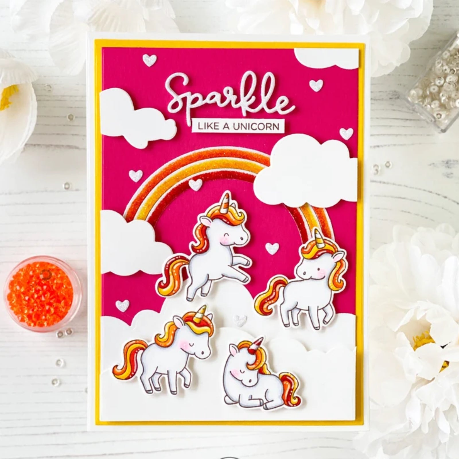 Cauldron/Pot of Gold w Magical & Sparkle Words Cutting Dies