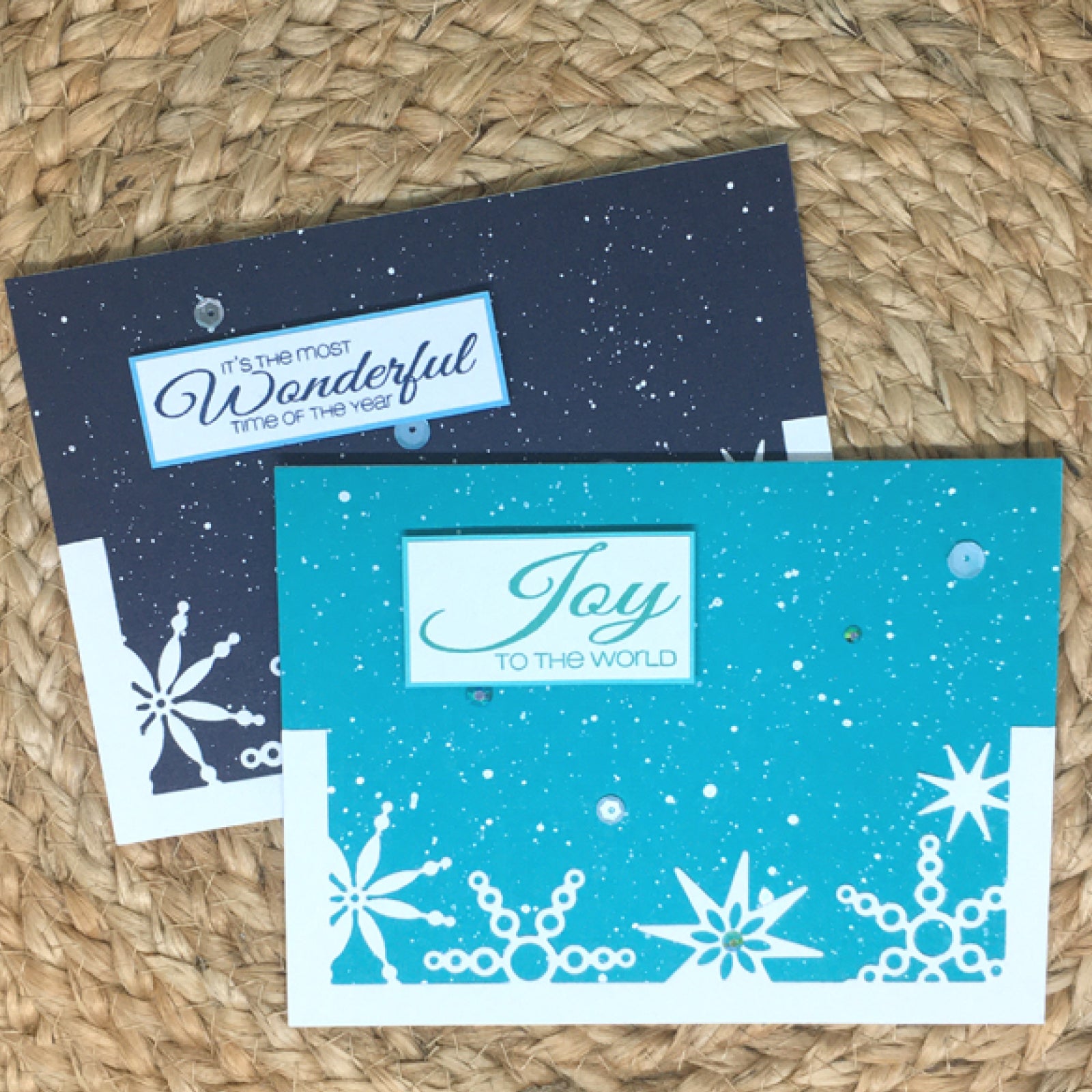 Snowflakes Background Frame Cutting Die