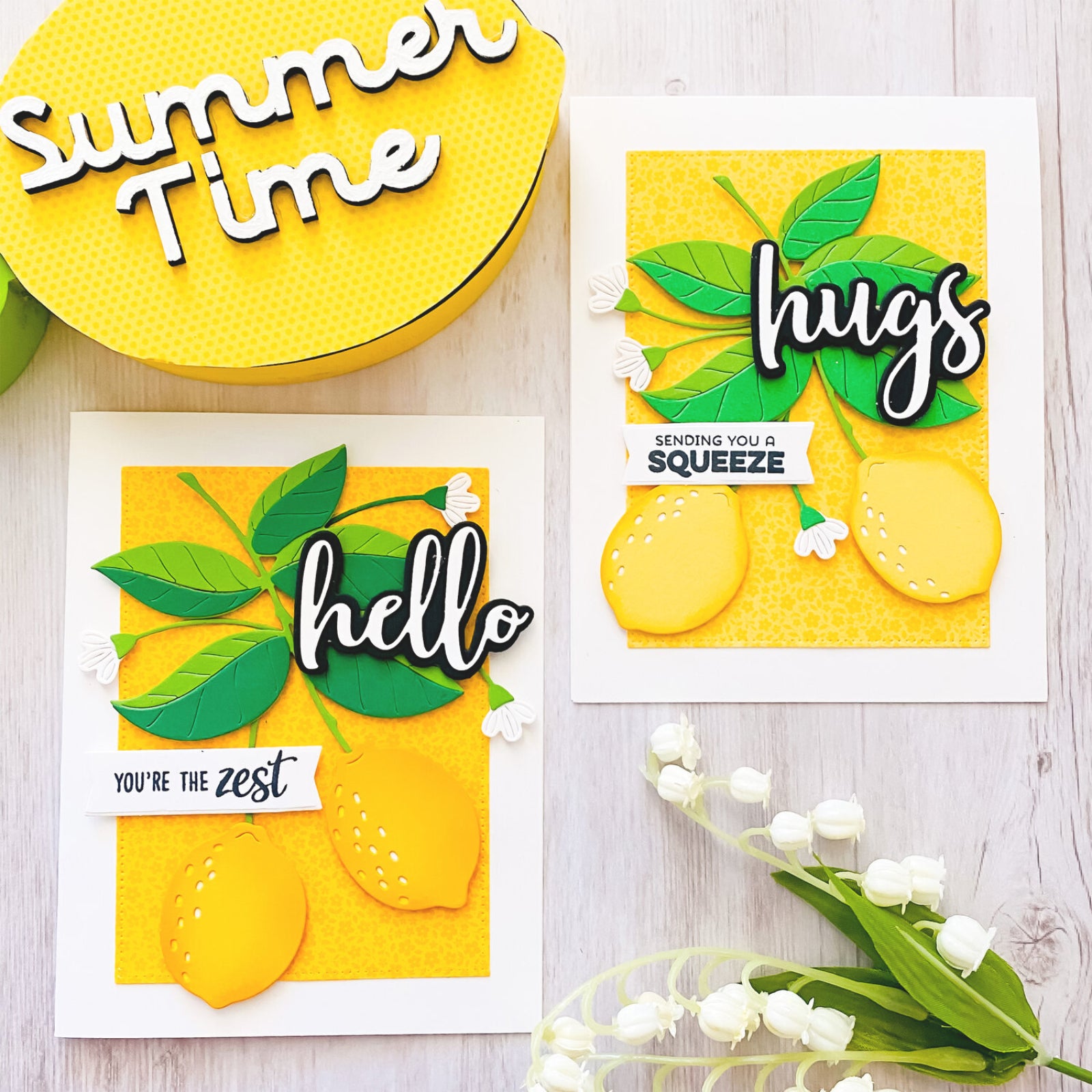 Hugs Friend Sentiments Builder Cutting Dies & Stamps Set