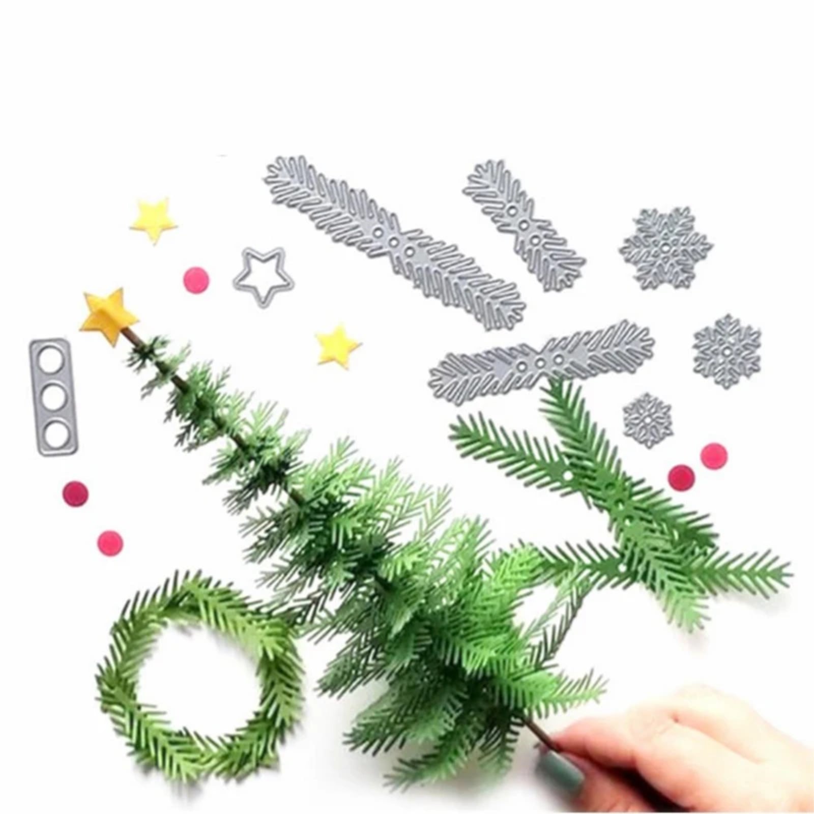 Make Your Own 3D Christmas Tree Cutting Dies