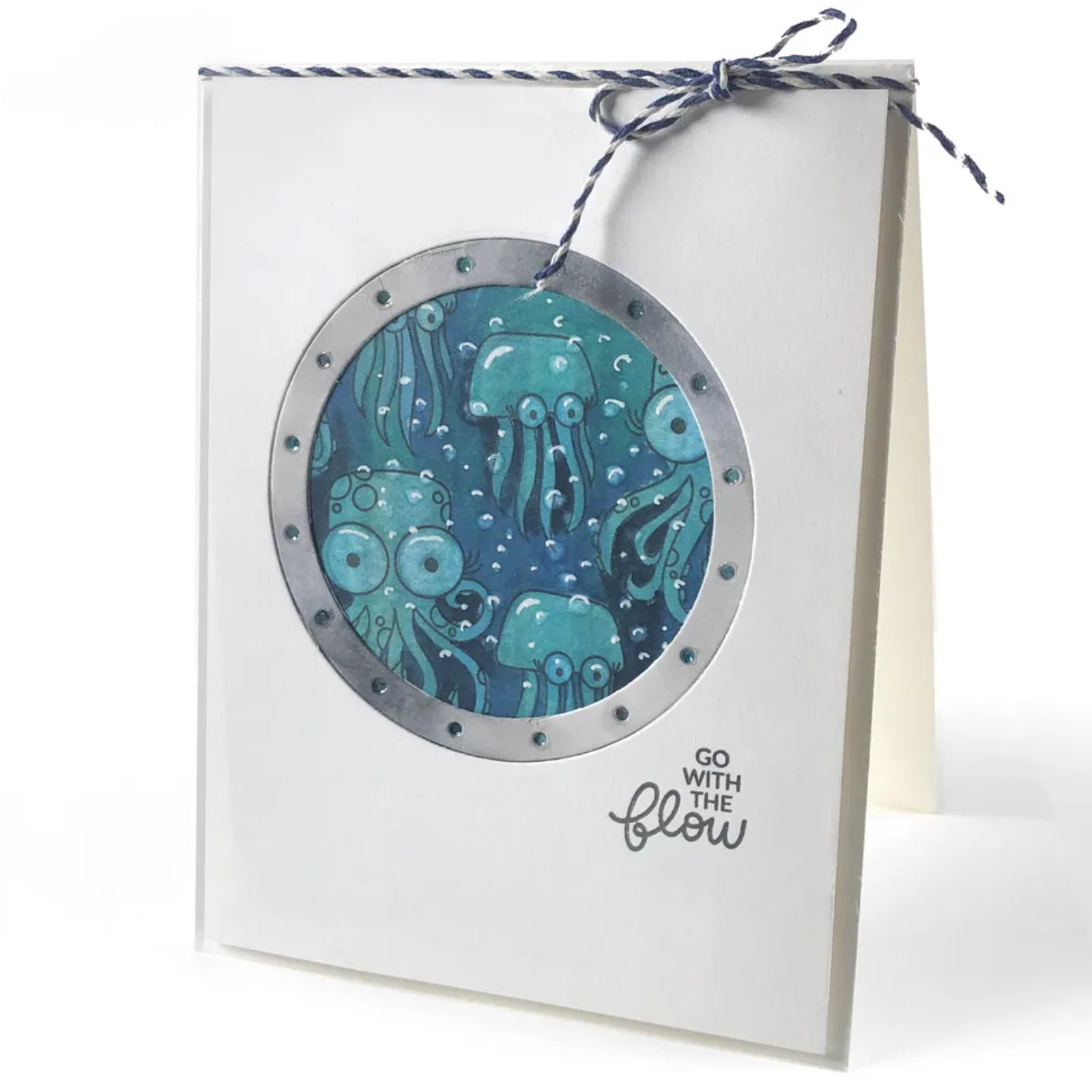 You Are Sublime Submarine w Sea Animals Cutting Dies & Stamps Set