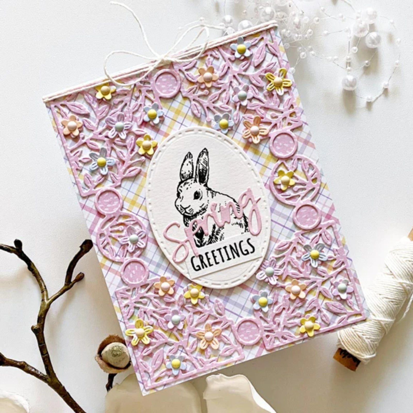 Spring Has Sprung Make Your Own Floral Frame Cutting Dies