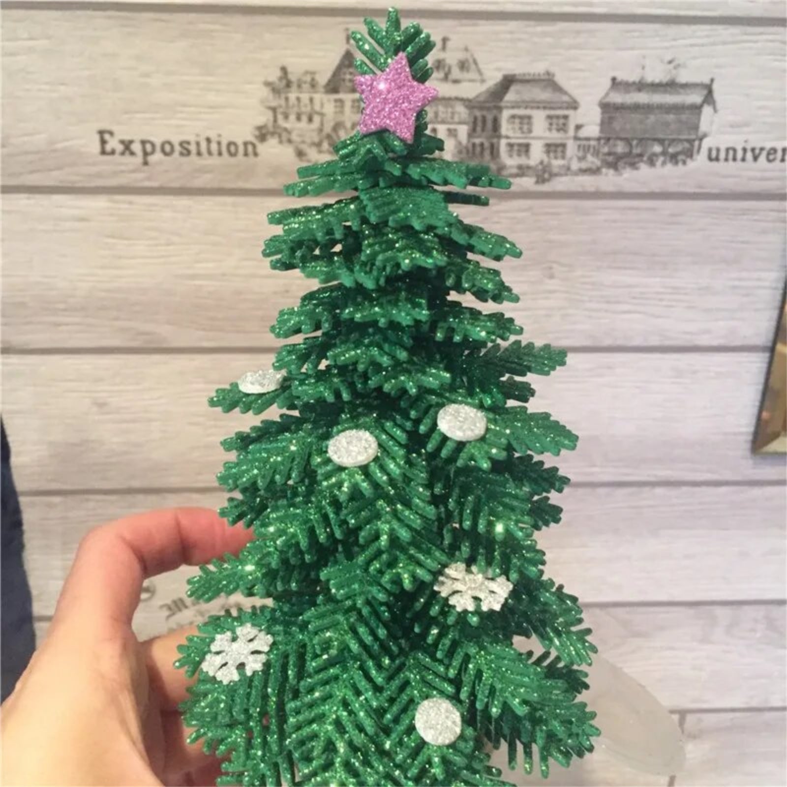 Make Your Own 3D Christmas Tree Cutting Dies