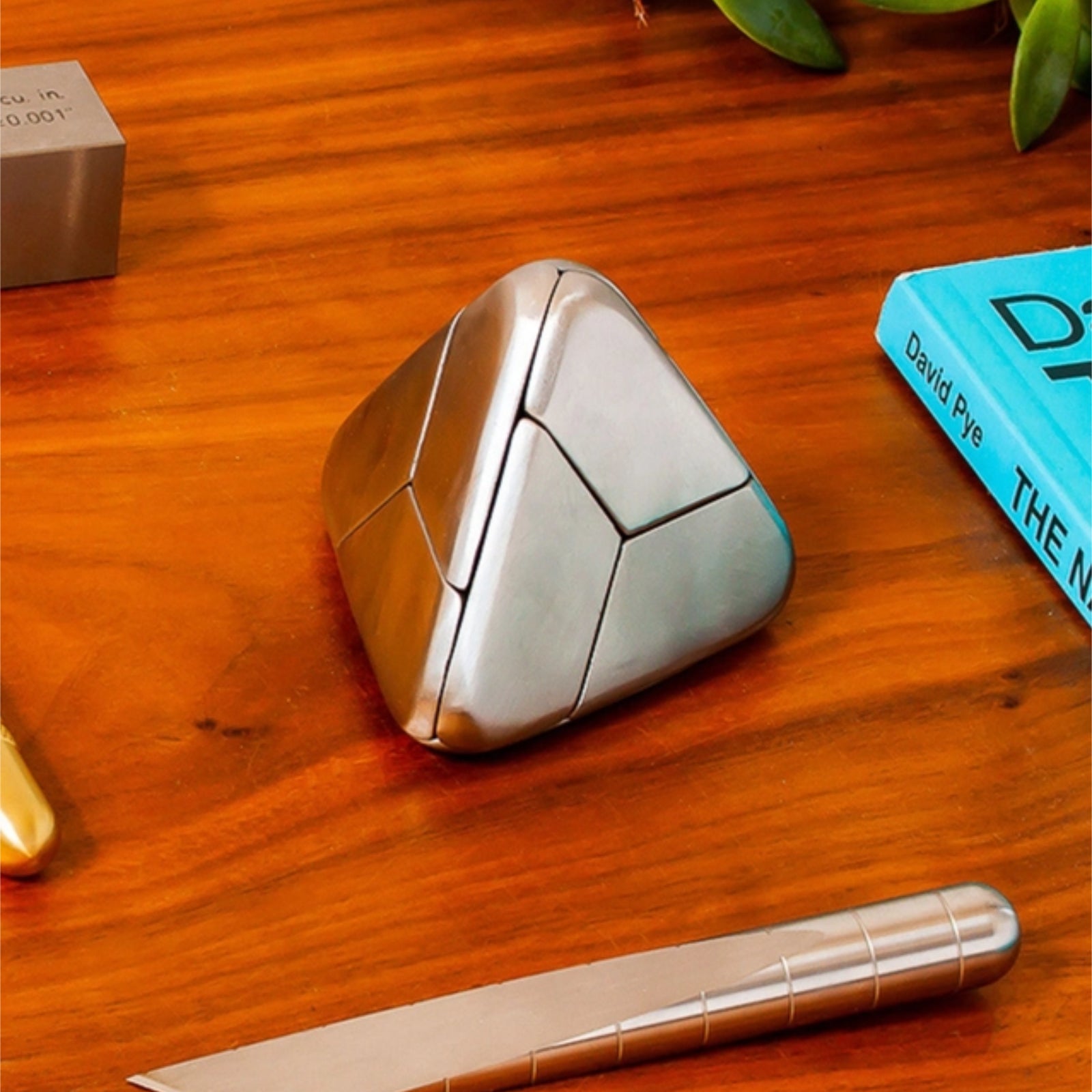 Tetra Puzzle - Stainless Steel - Level 6 - Craighill
