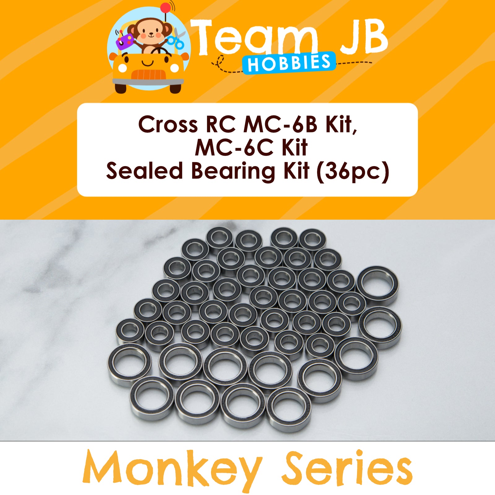 Cross RC MC-8B Kit, MC-8C Kit - Sealed Bearing Kit