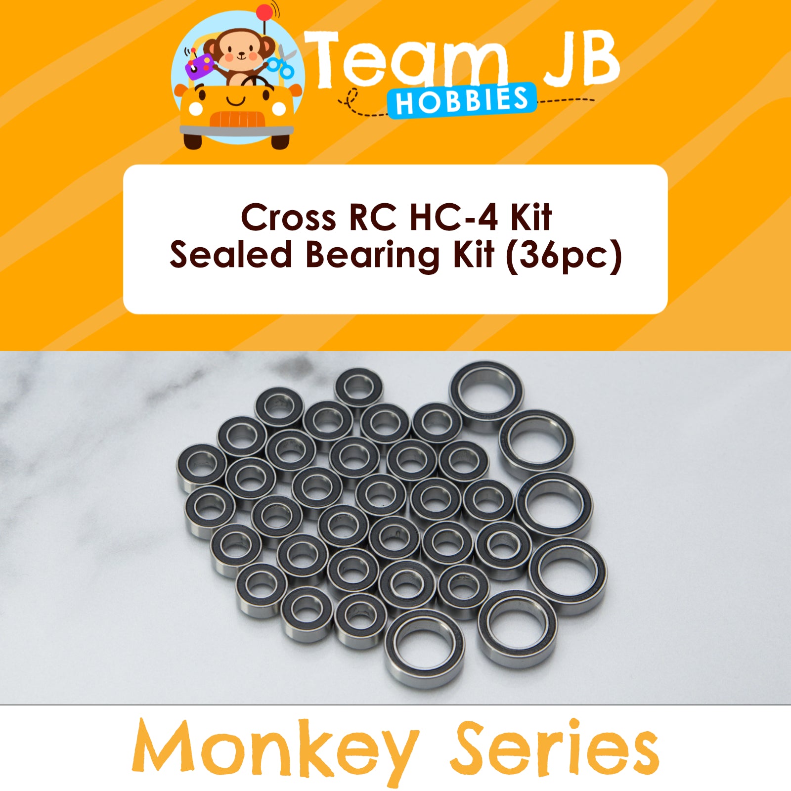 Cross RC HC-4 Kit - Sealed Bearing Kit