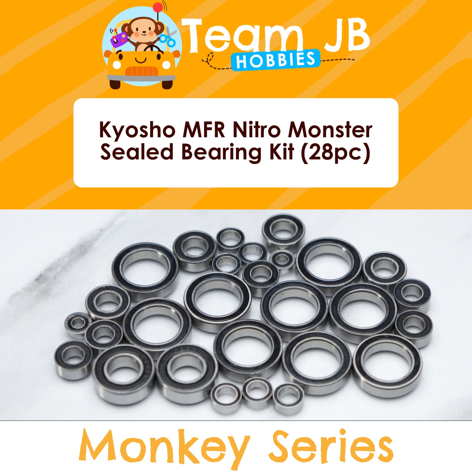 Kyosho MFR Nitro Monster - Sealed Bearing Kit
