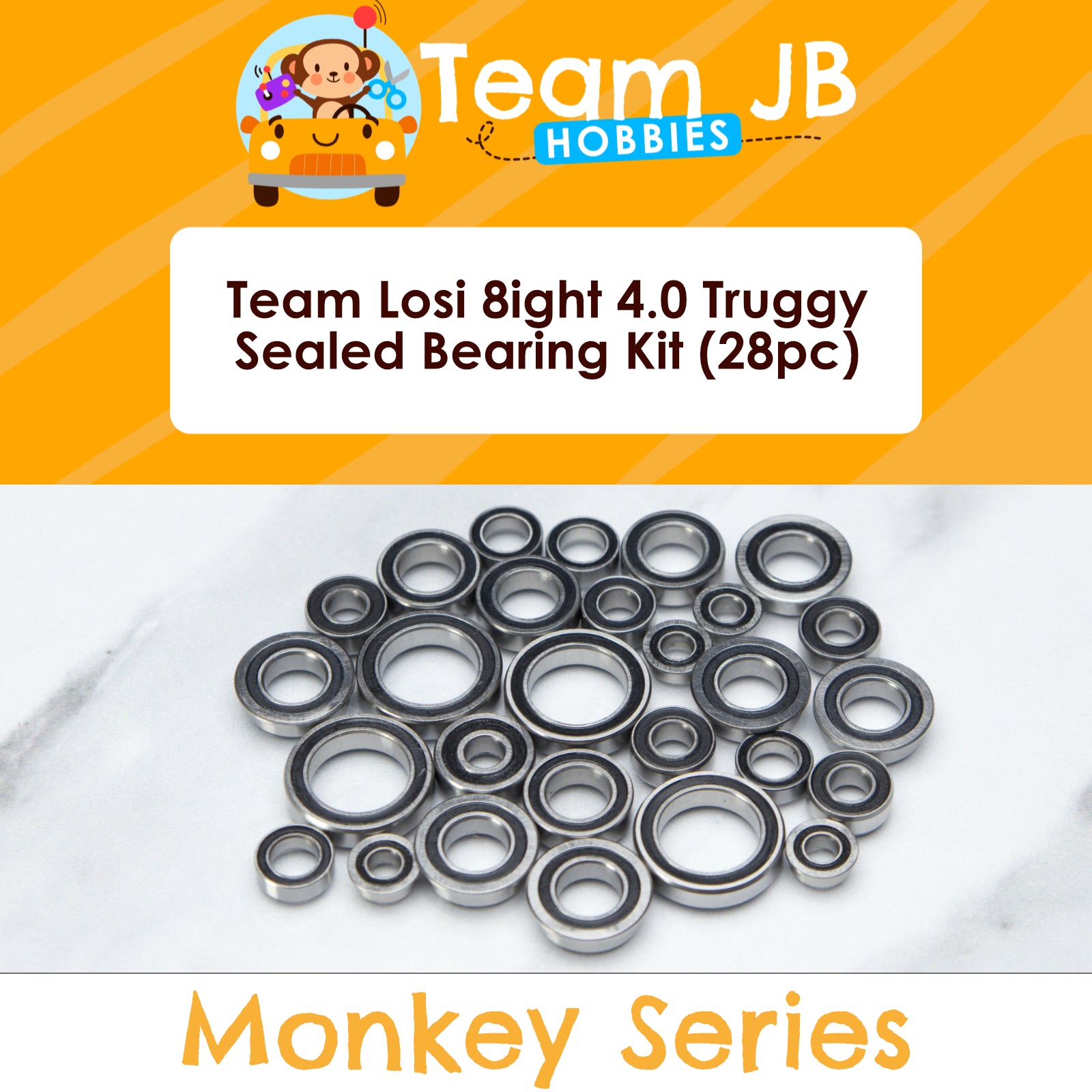 Team Losi 8ight 4.0 Truggy - Sealed Bearing Kit