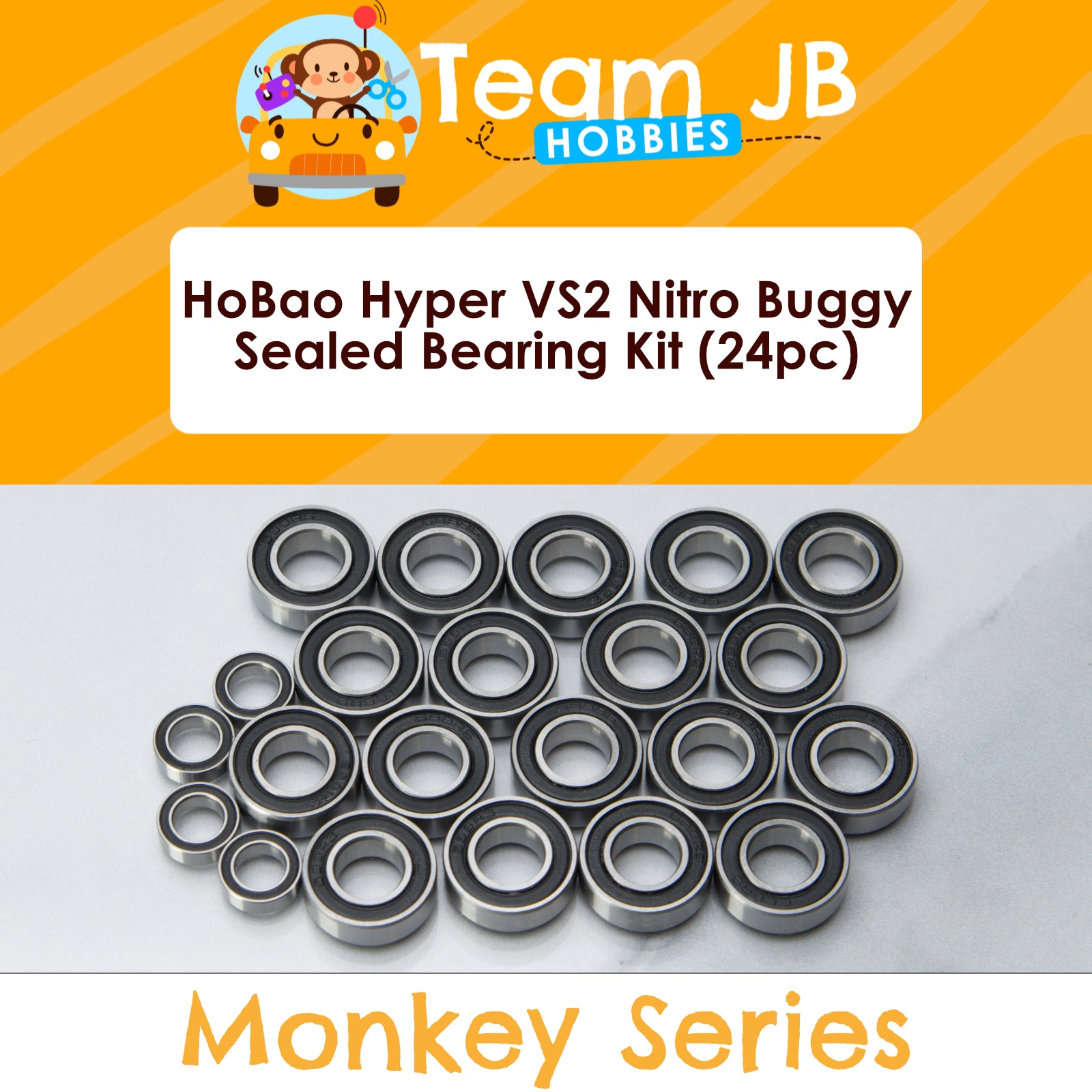 HoBao Hyper VS2 Nitro Buggy - Sealed Bearing Kit