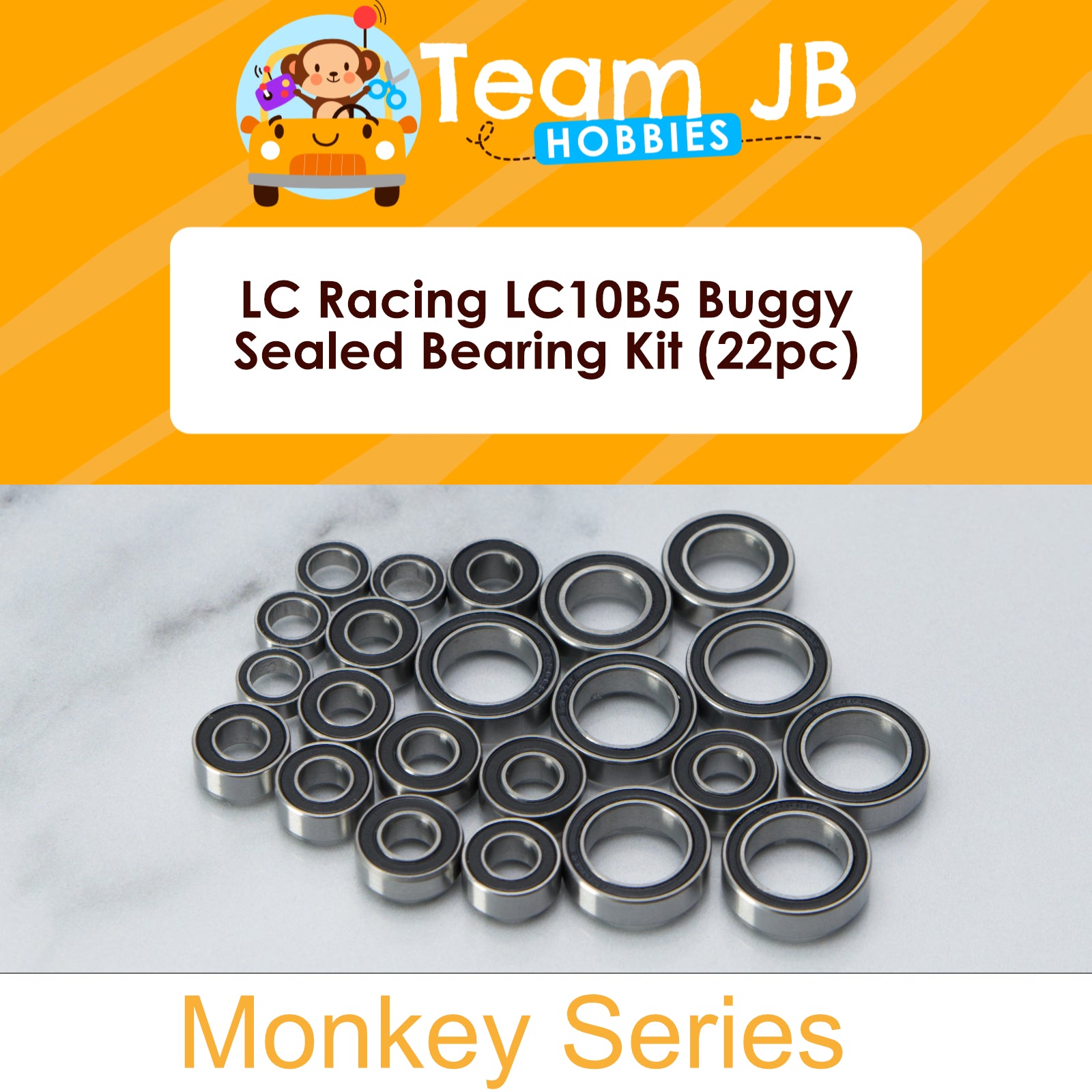 LC Racing LC10B5 Buggy - Sealed Bearing Kit
