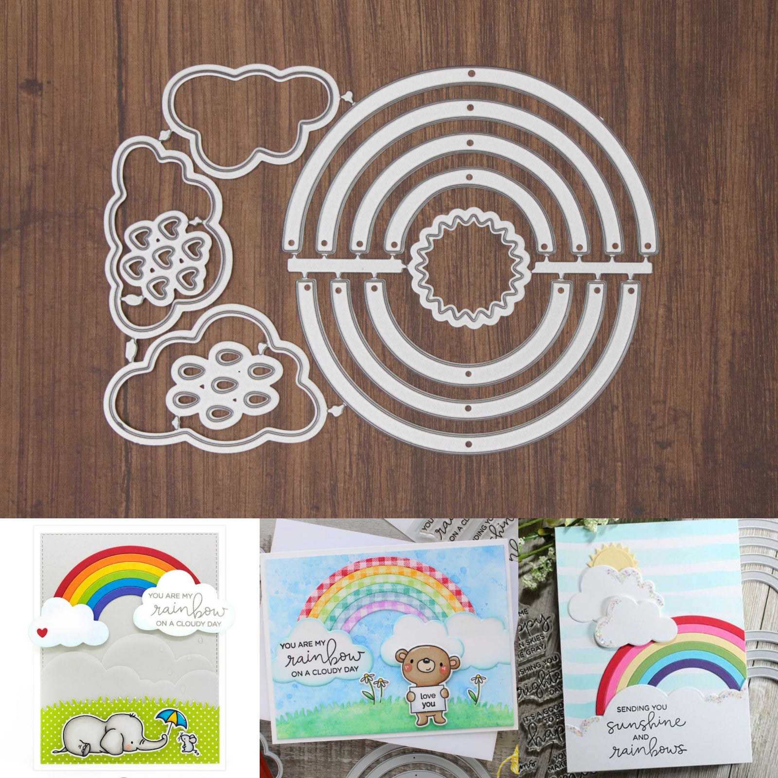 Rain & Sun Weather Cutting & Embossing Dies