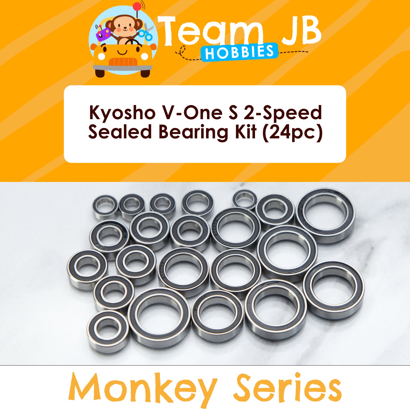 Kyosho V-One S 2-Speed - Sealed Bearing Kit