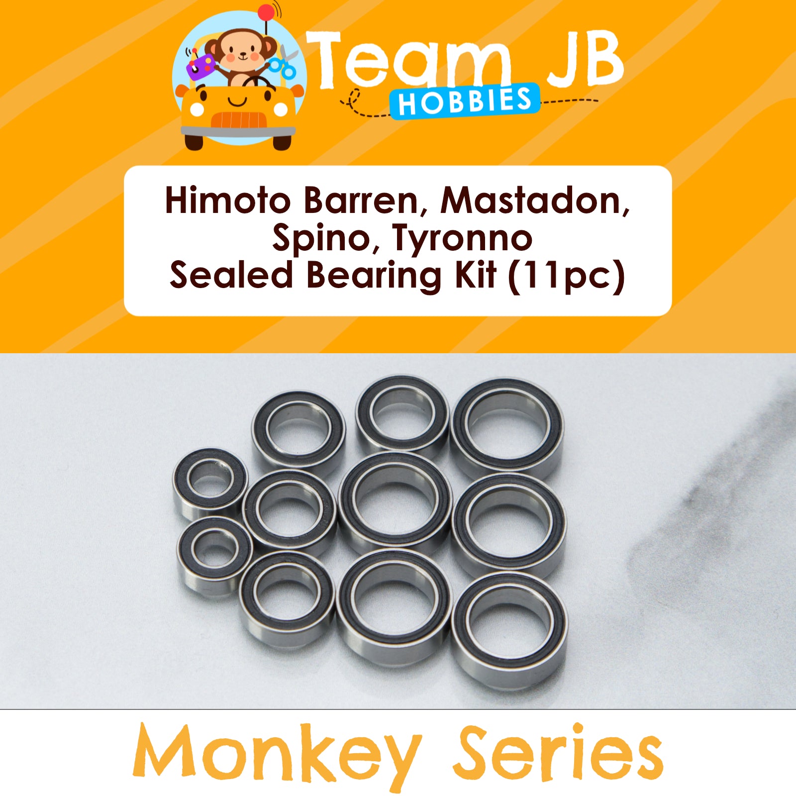 Himoto Barren, Mastadon, Spino, Tyronno - Sealed Bearing Kit