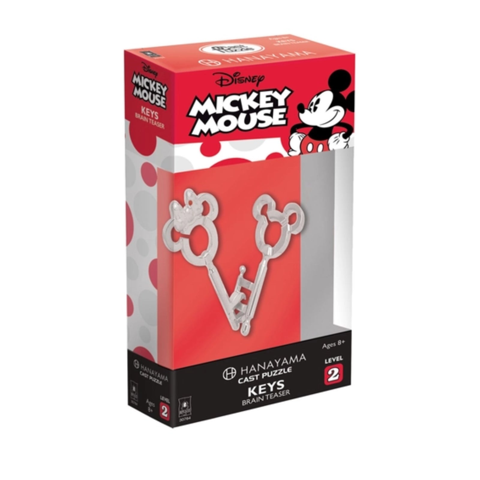 Mickey & Minnie Mouse Keys - Level 2 - Hanayama Cast Puzzle