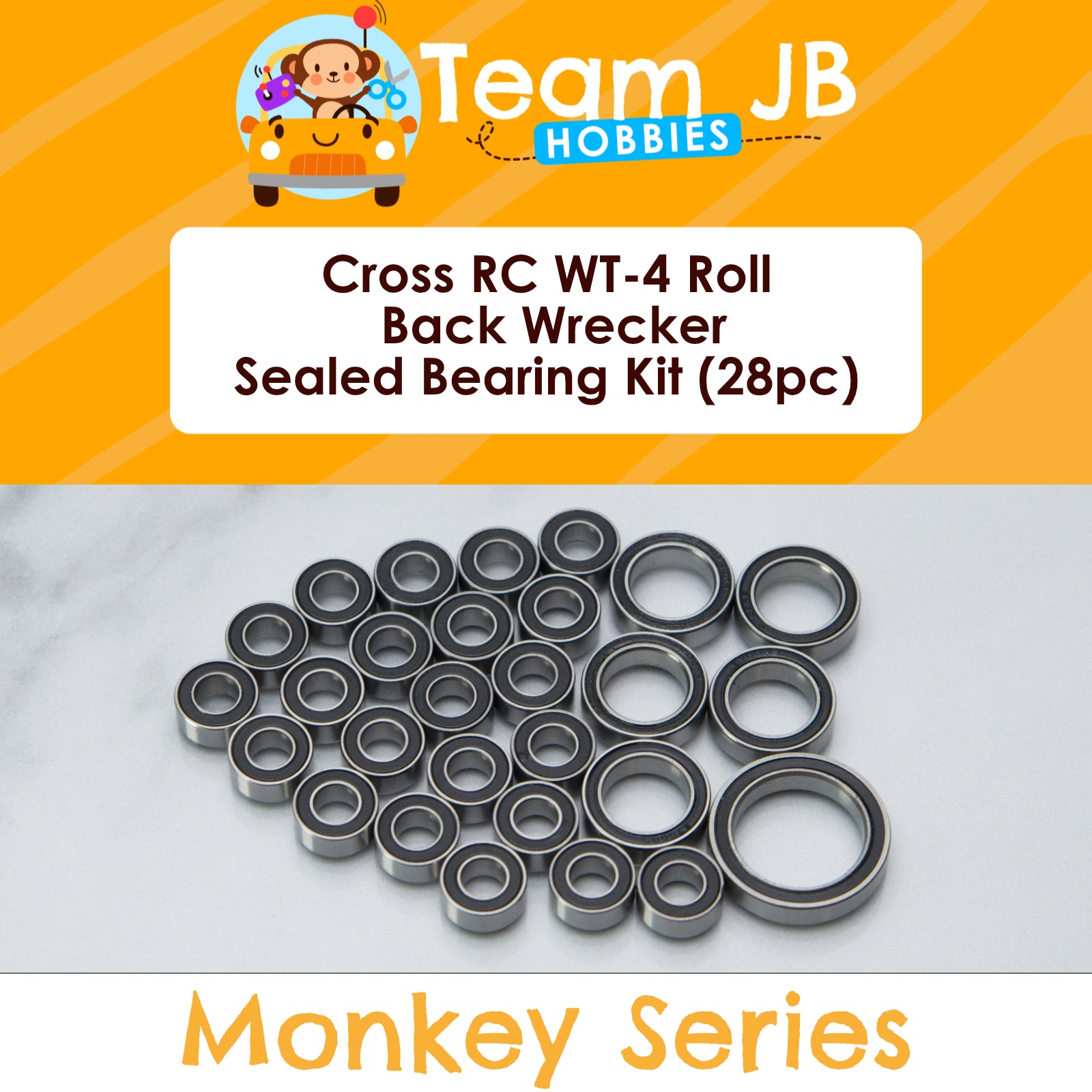 Cross RC WT-4 Roll Back Wrecker - Sealed Bearing Kit