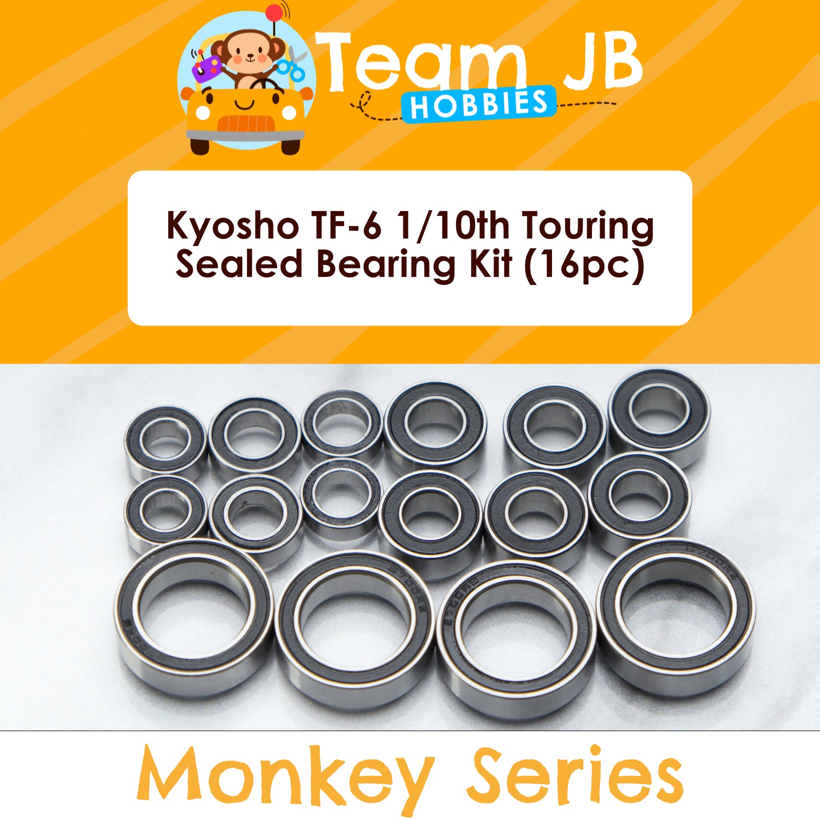 Kyosho TF-6 1/10th Touring - Sealed Bearing Kit