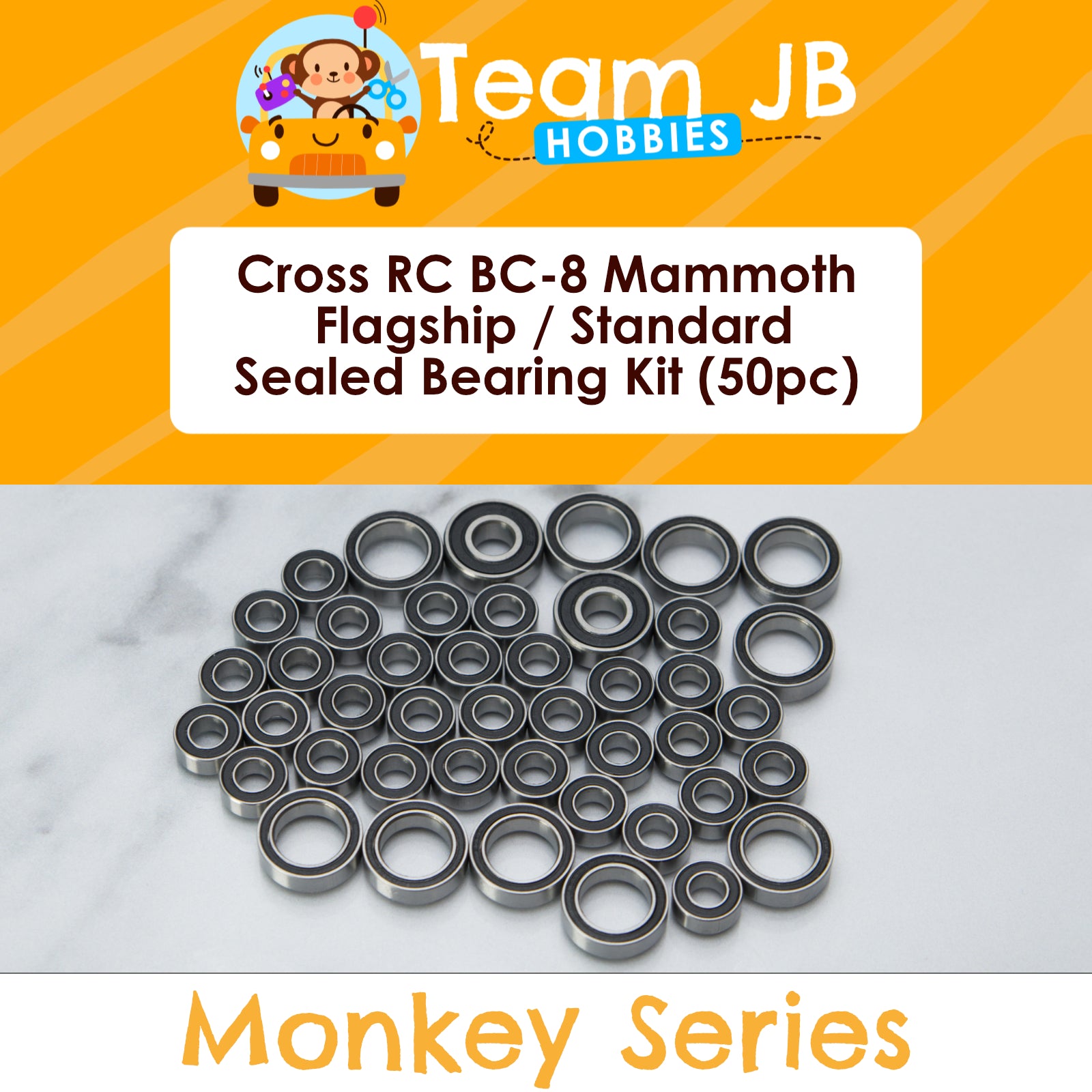 Cross RC BC-8 Mammoth Flagship Version, BC-8 Mammoth Standard Version - Sealed Bearing Kit