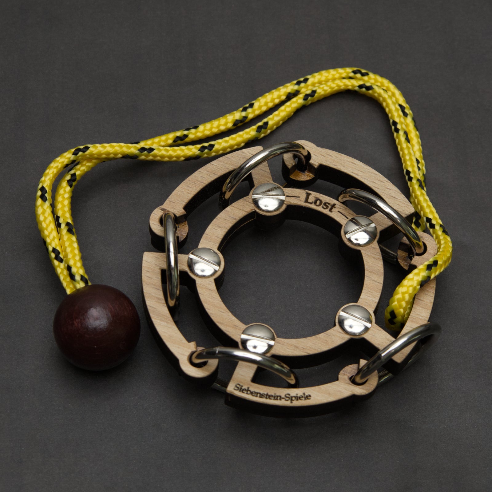 Lost 5 - Ring and Rope Puzzle - Level 7.5 - Siebenstein Spiele