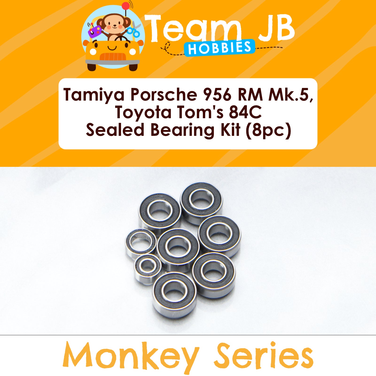 Tamiya Porsche 956 RM Mk.5, Toyota Tom's 84C - Sealed Bearing Kit