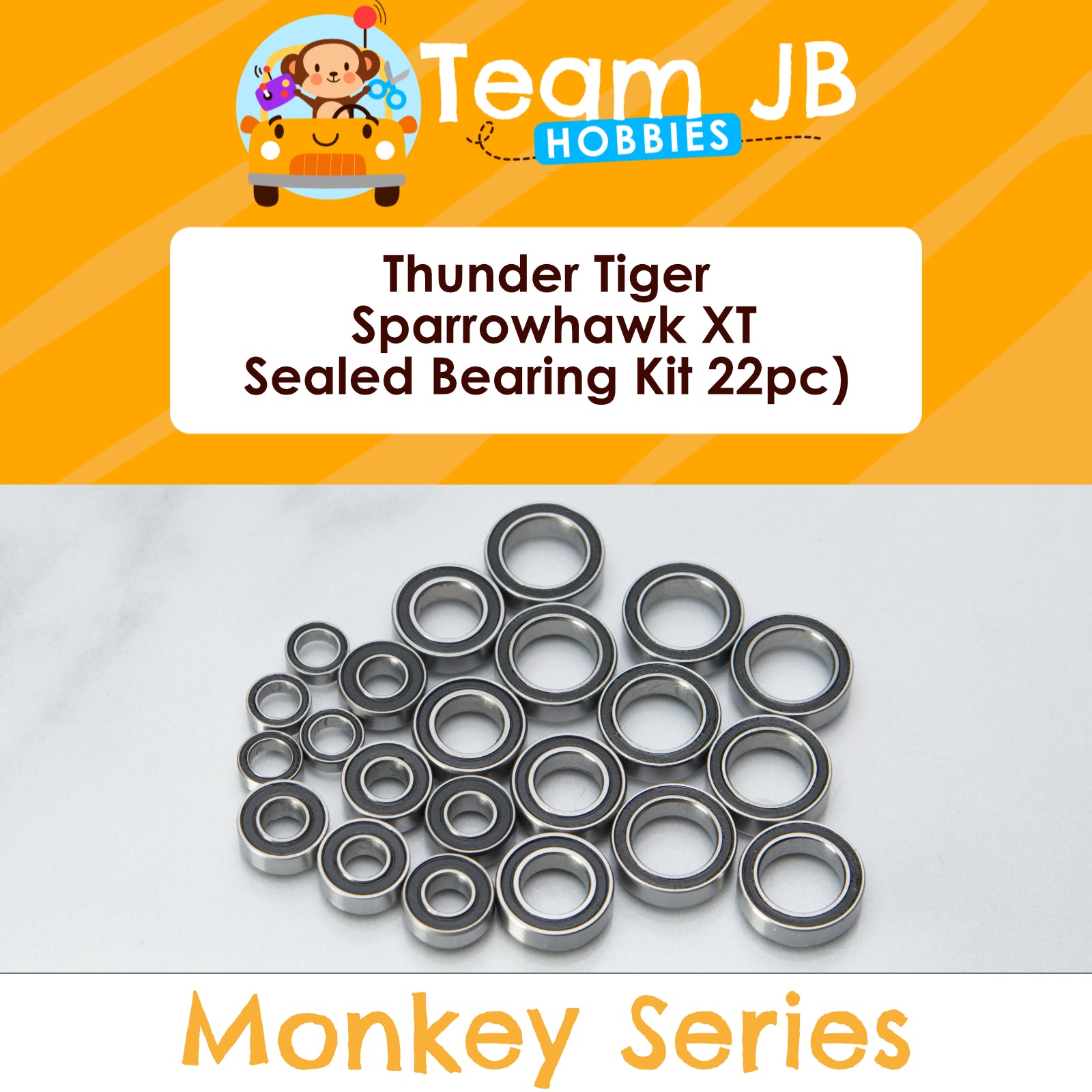 Thunder Tiger Sparrowhawk XT - Sealed Bearing Kit