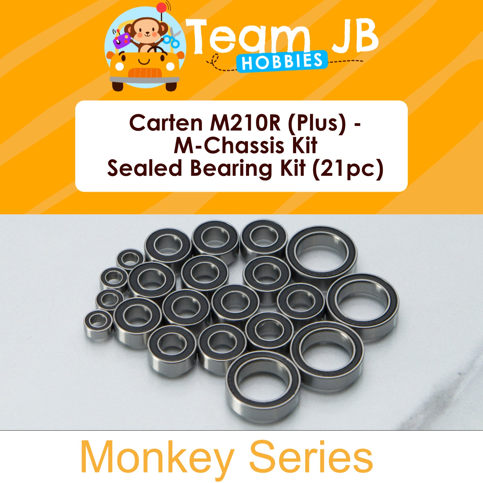 Carten M210R M-Chassis Kit, M210R Plus M-Chassis Kit - Sealed Bearing Kit