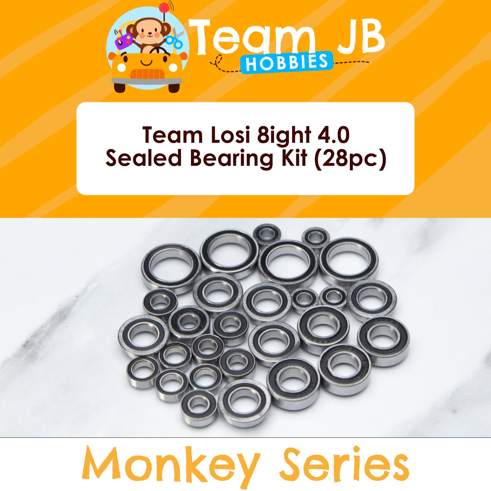 Team Losi 8ight 4.0 - Sealed Bearing Kit