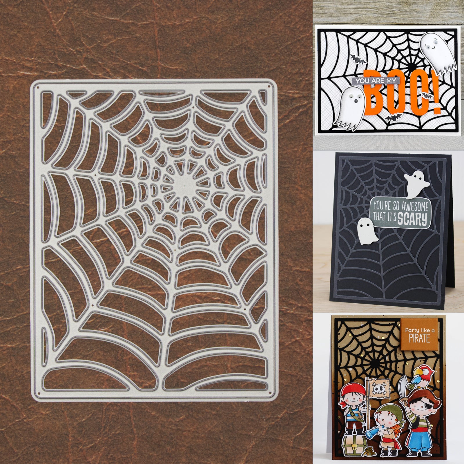 Wicked Web Halloween Background Cutting Die